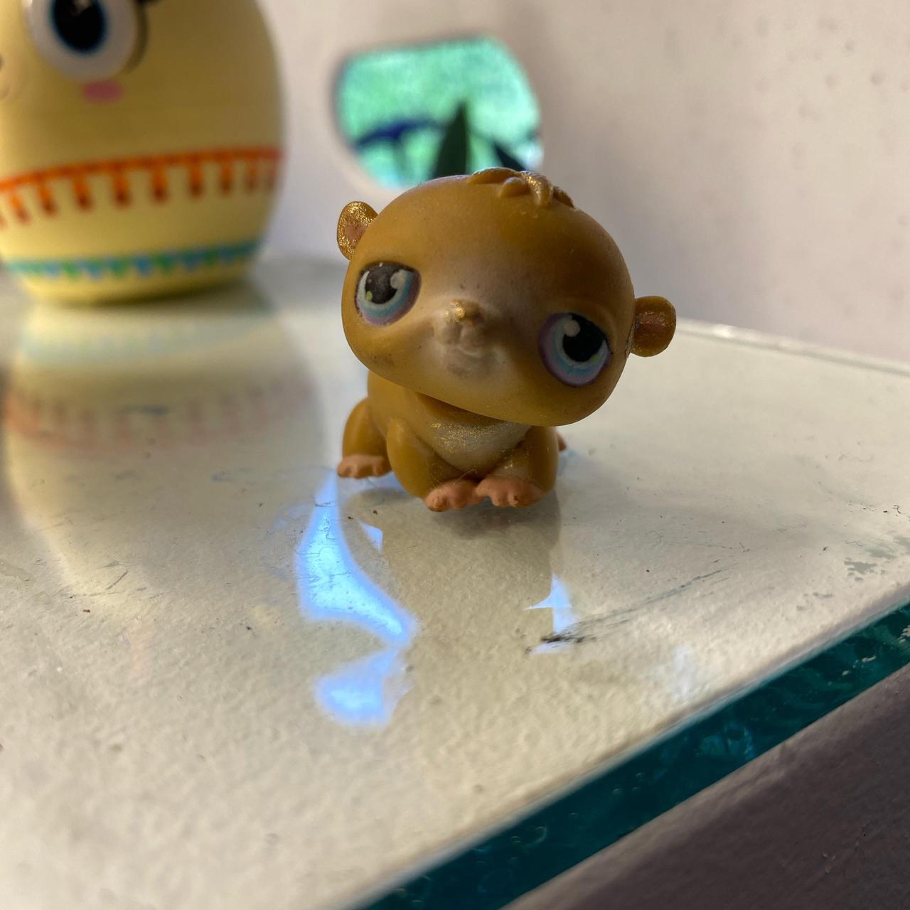 Littlest Pet Shop 54 Hamster Gerbil Blue Dot Eyes. Depop