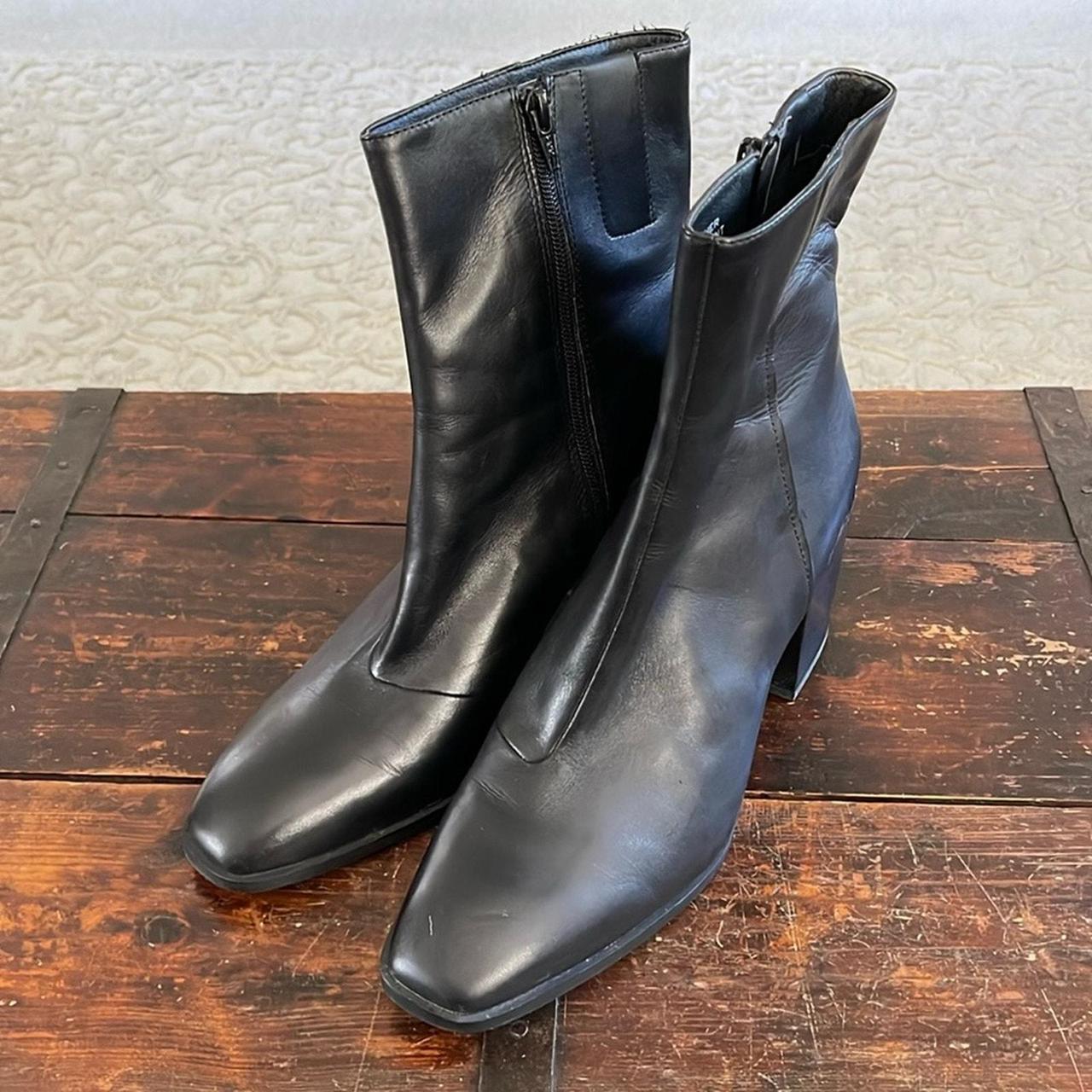 Black ankle boots size 11 best sale