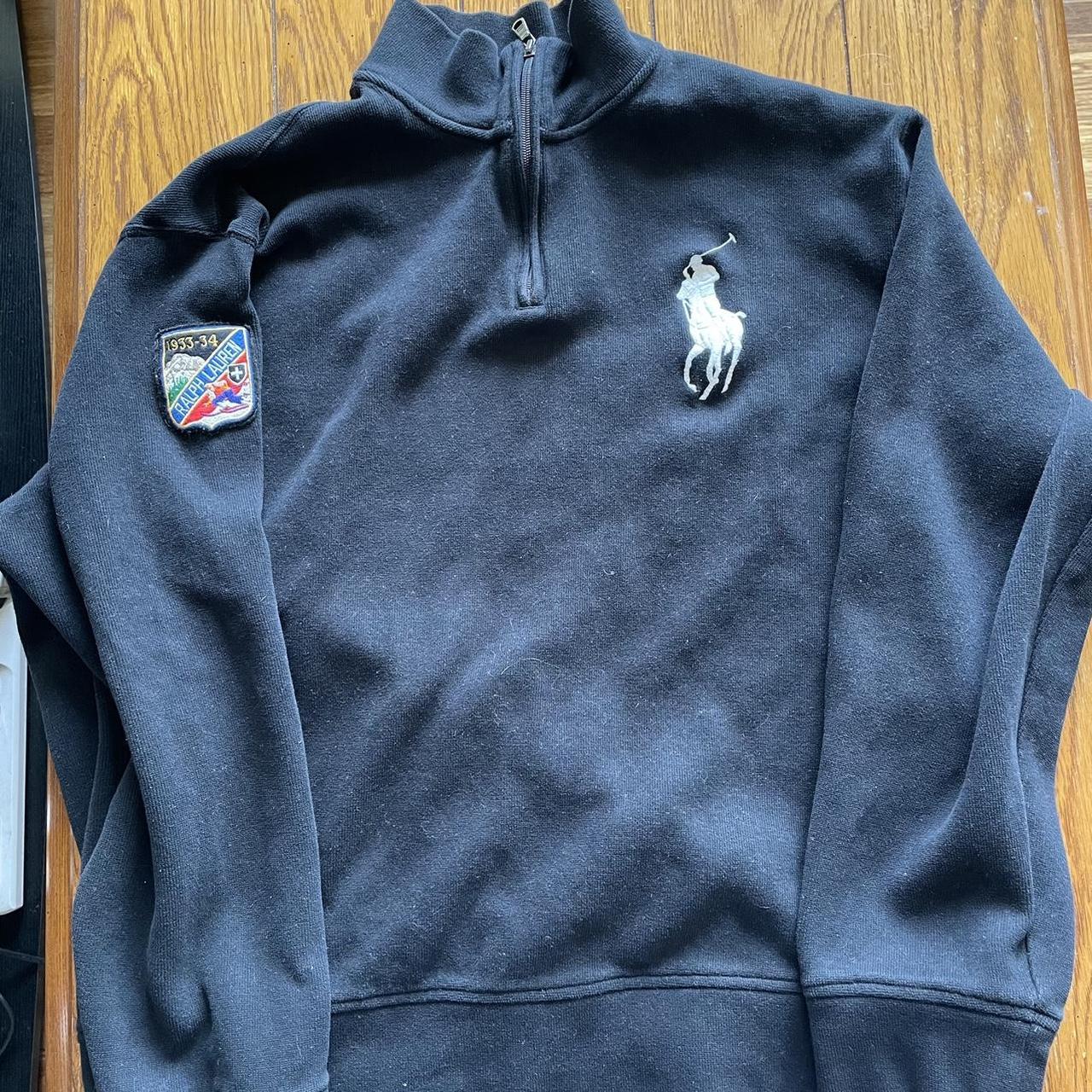 Polo by Ralph Lauren ジャンパー XXL Polo Ralph Lauren Big Horse XXL Quarter Zip | Depop