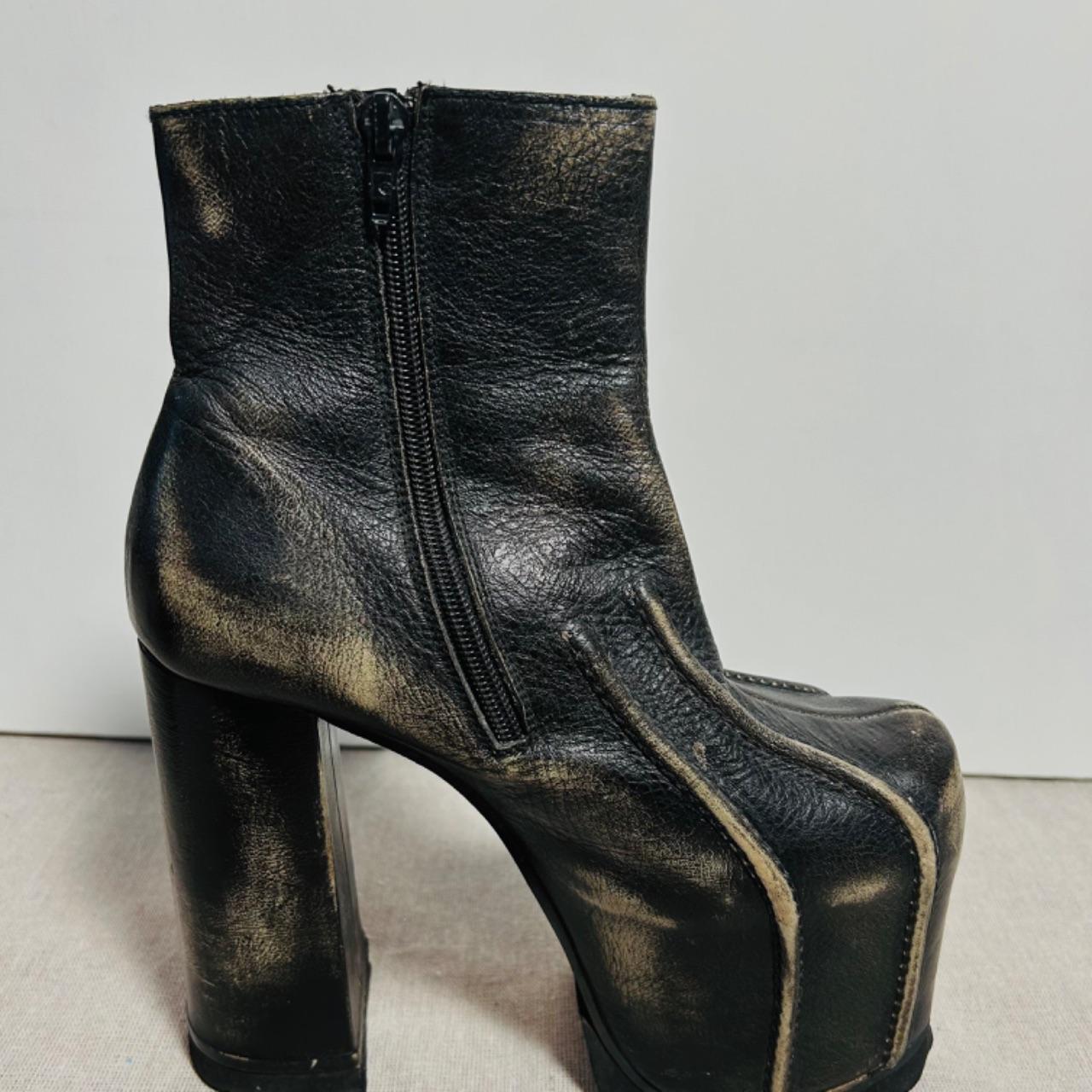 LUICHINY platform boots - Vintage 1990s / Mega Tall | Depop LUICHINY platform boots - Vintage 1990s / Mega Tall | Depop