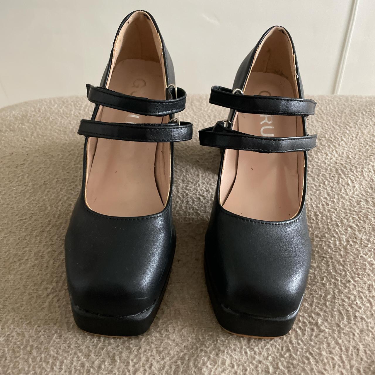 Mary Janes - platform/chunky heel - double strap. ... - Depop