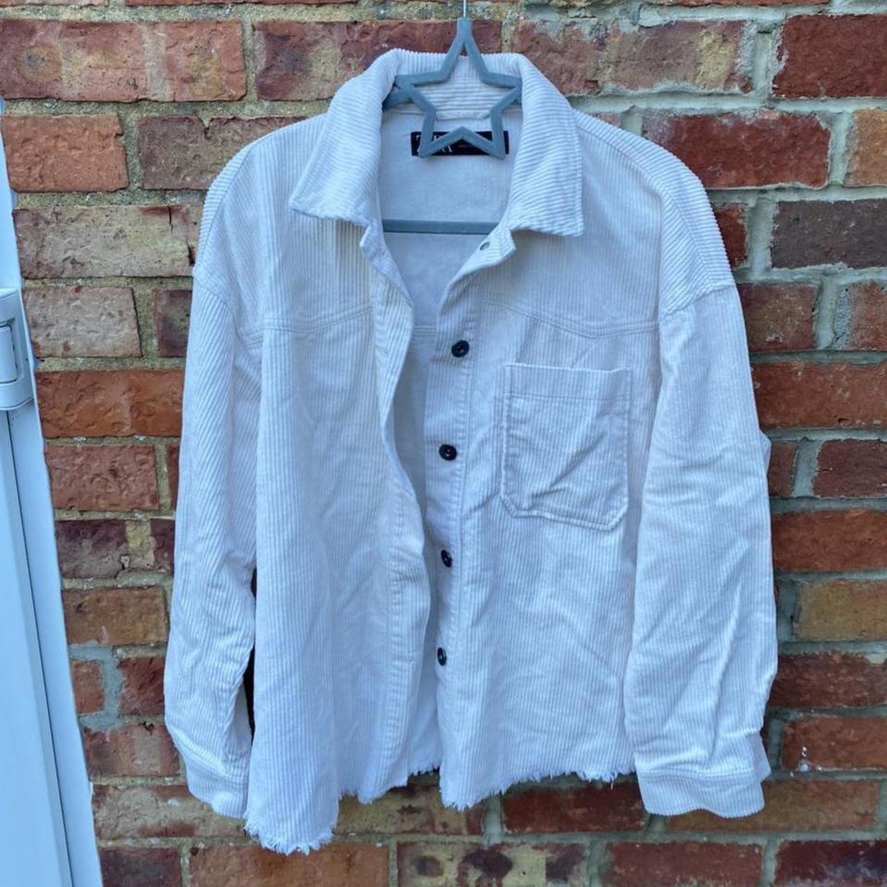 ITEM: Zara Cream Corduroy