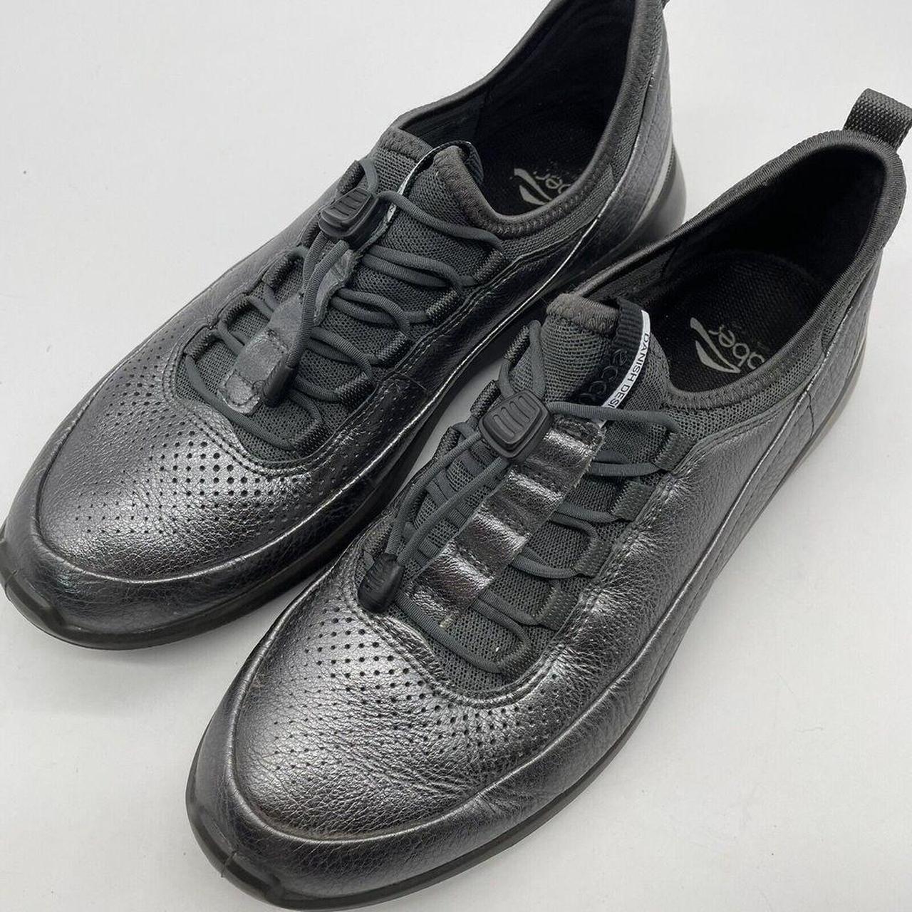 Women s ECCO Silver Danish Design Toggle Slip On. Depop