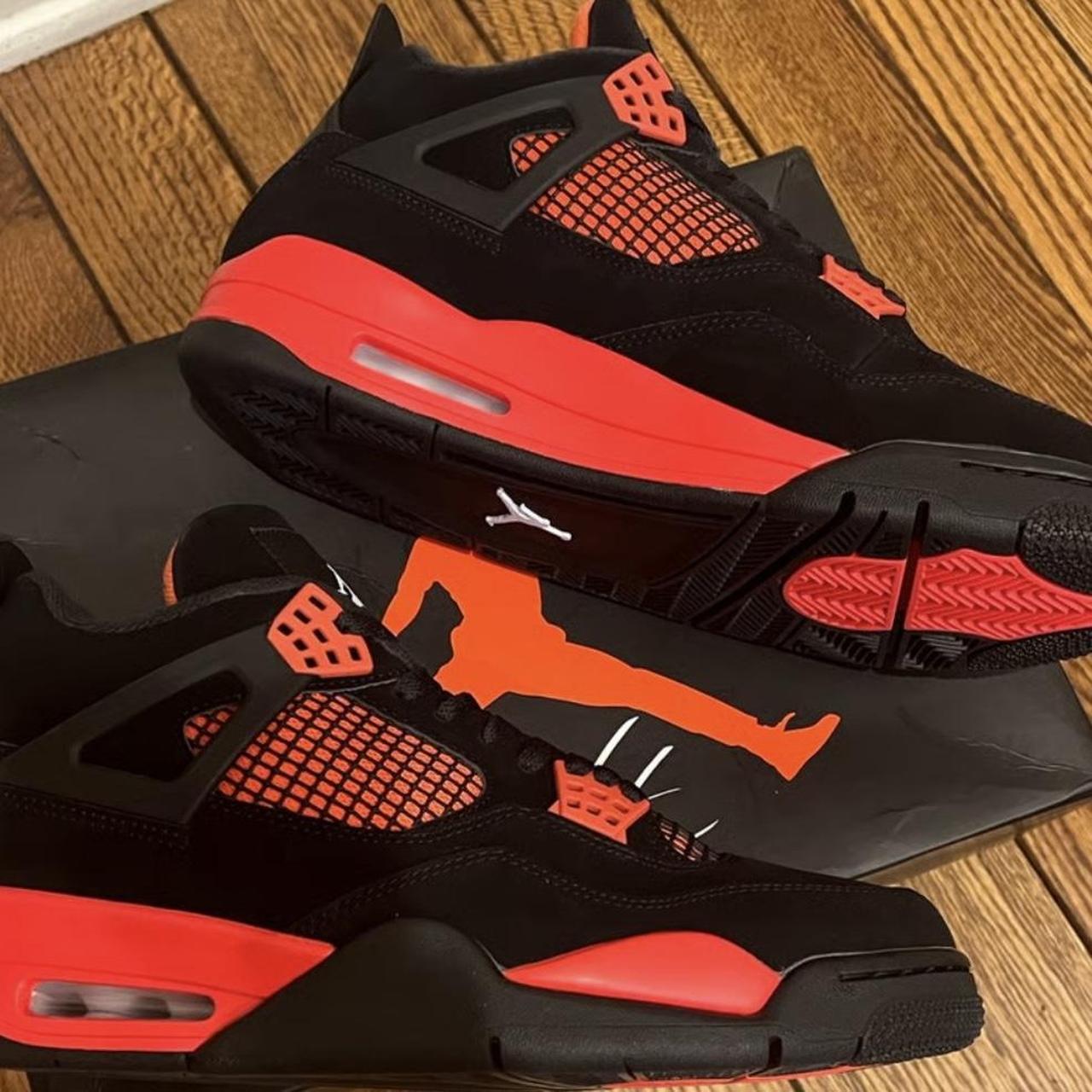 triple red jordan 4