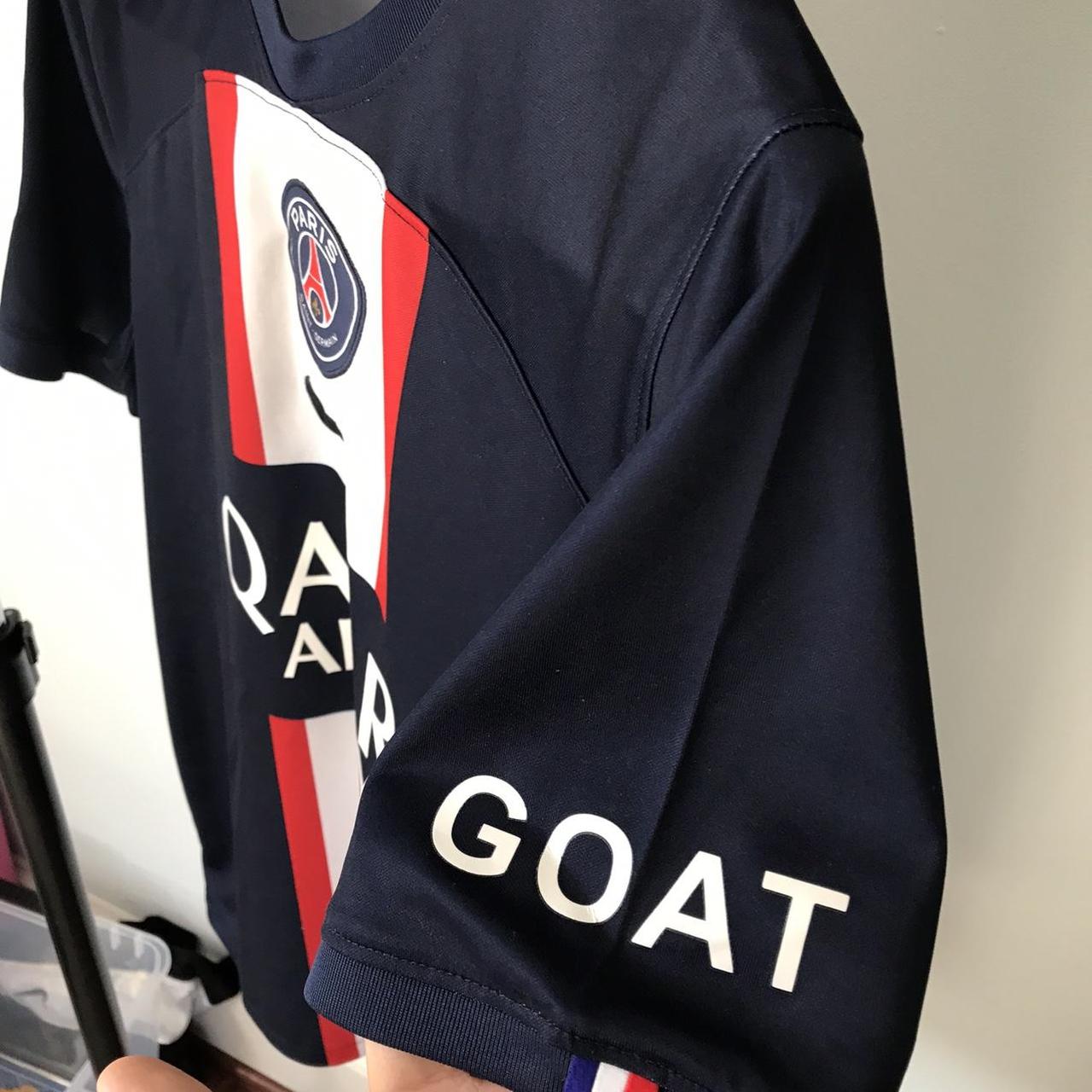 Y2K 2022/23 PSG Home Nike center check Messi jersey | Depop Y2K 2022/23 PSG Home Nike center check Messi jersey | Depop