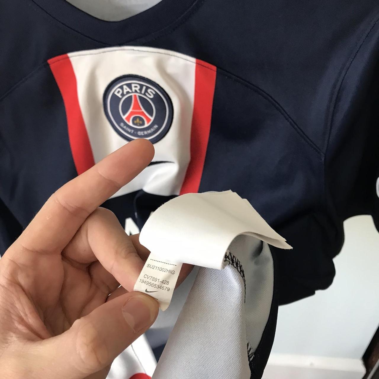 Y2K 2022/23 PSG Home Nike center check Messi jersey | Depop Y2K 2022/23 PSG Home Nike center check Messi jersey | Depop