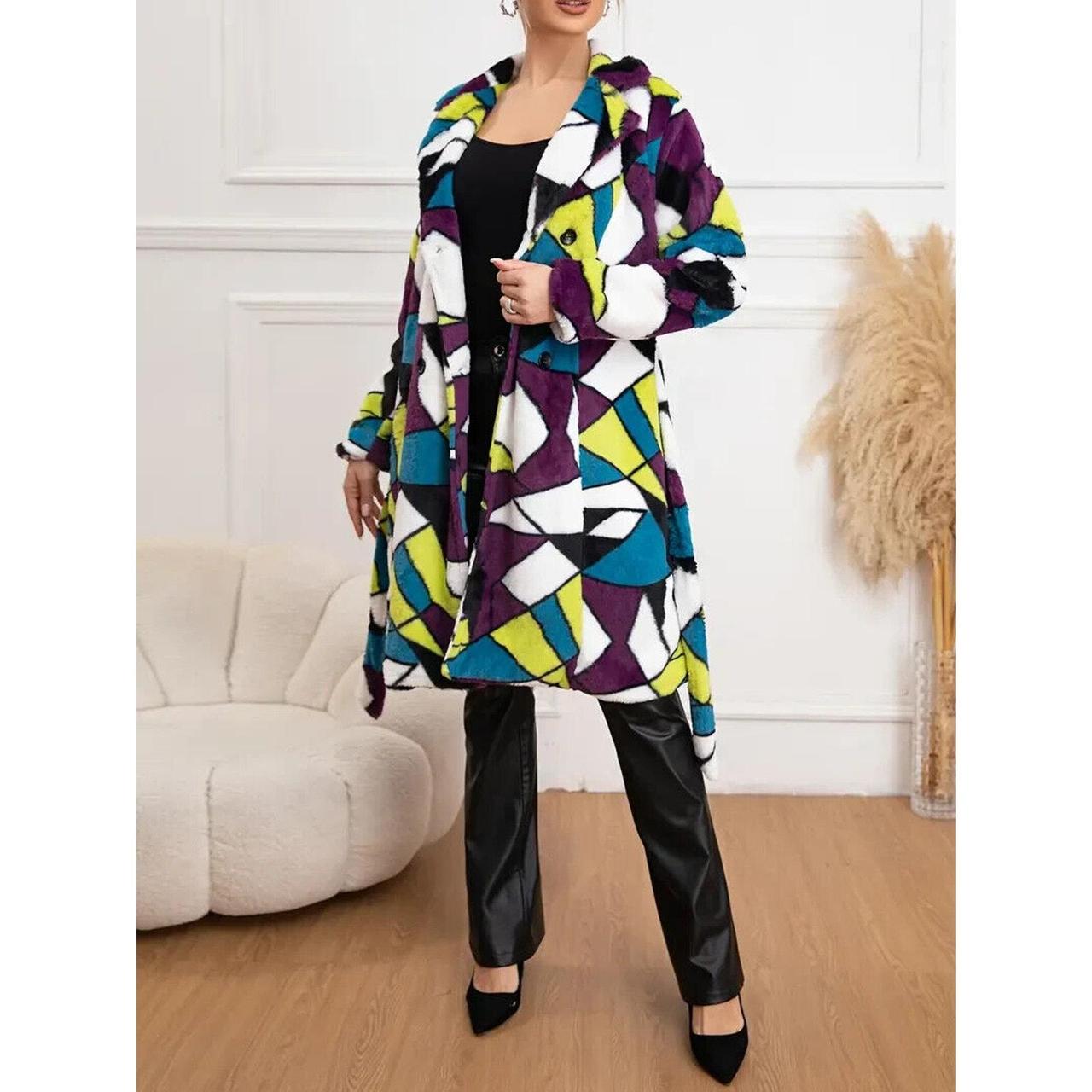 Women's Jacket - Multi - L – Approximate measurem… - image 2