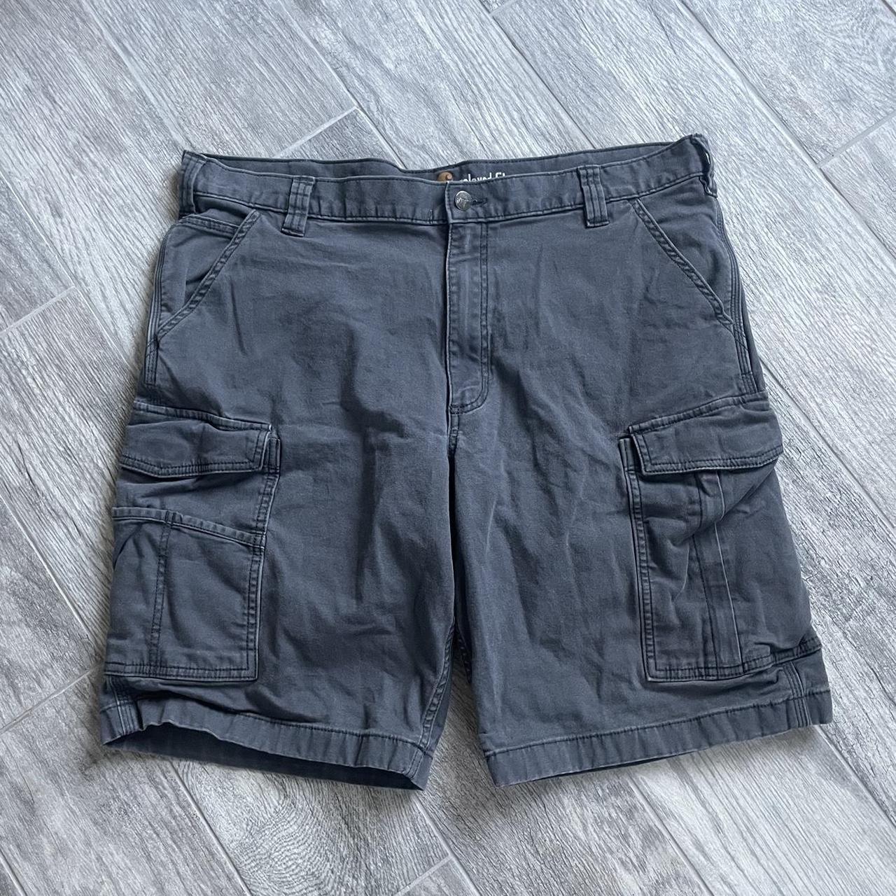 Carhartt short B25 BLK サイズ36 Carhartt B25 BLK Black Washed Duck Work Shorts