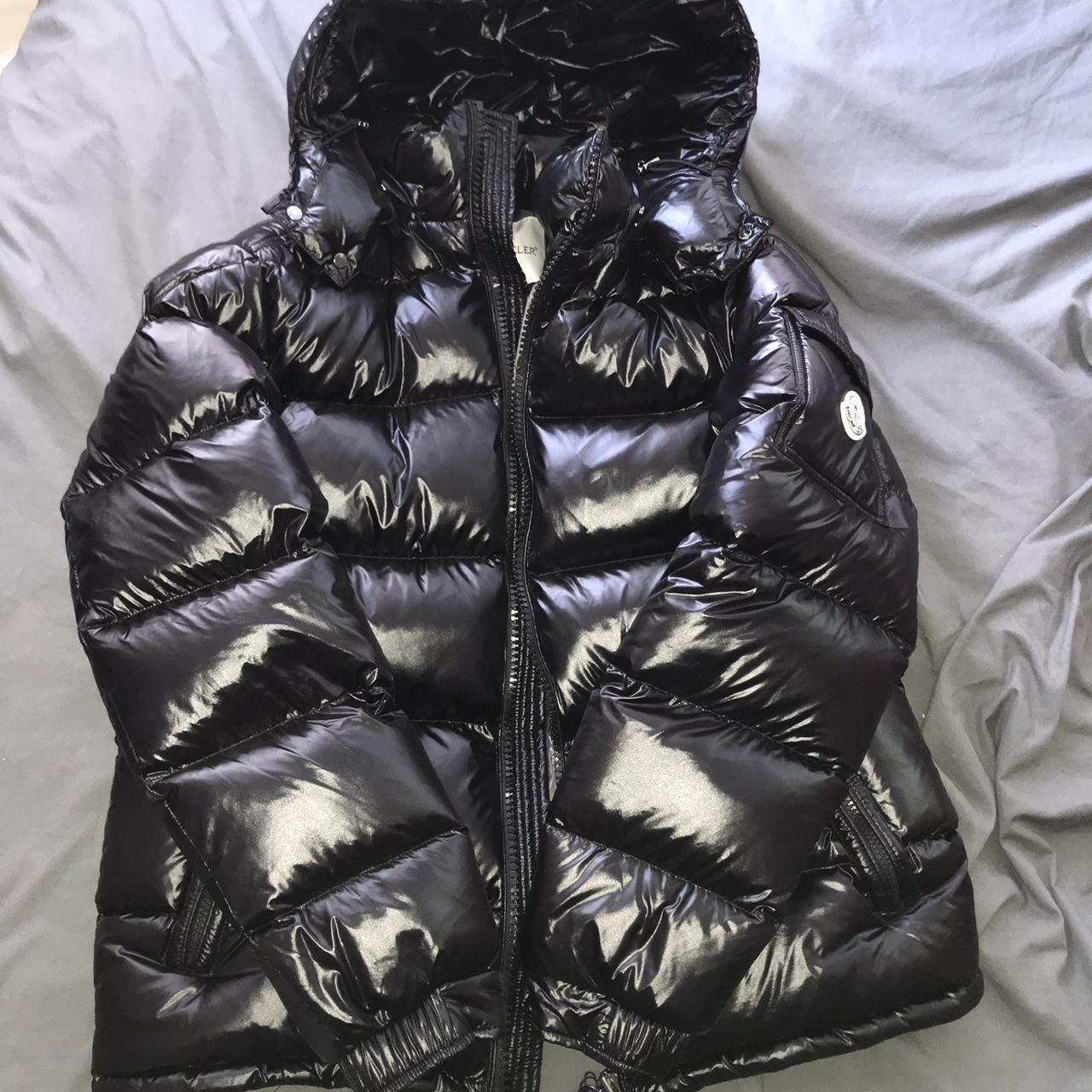 Moncler maya 1:1 Barcode Scan NFC Tag Price is... - Depop