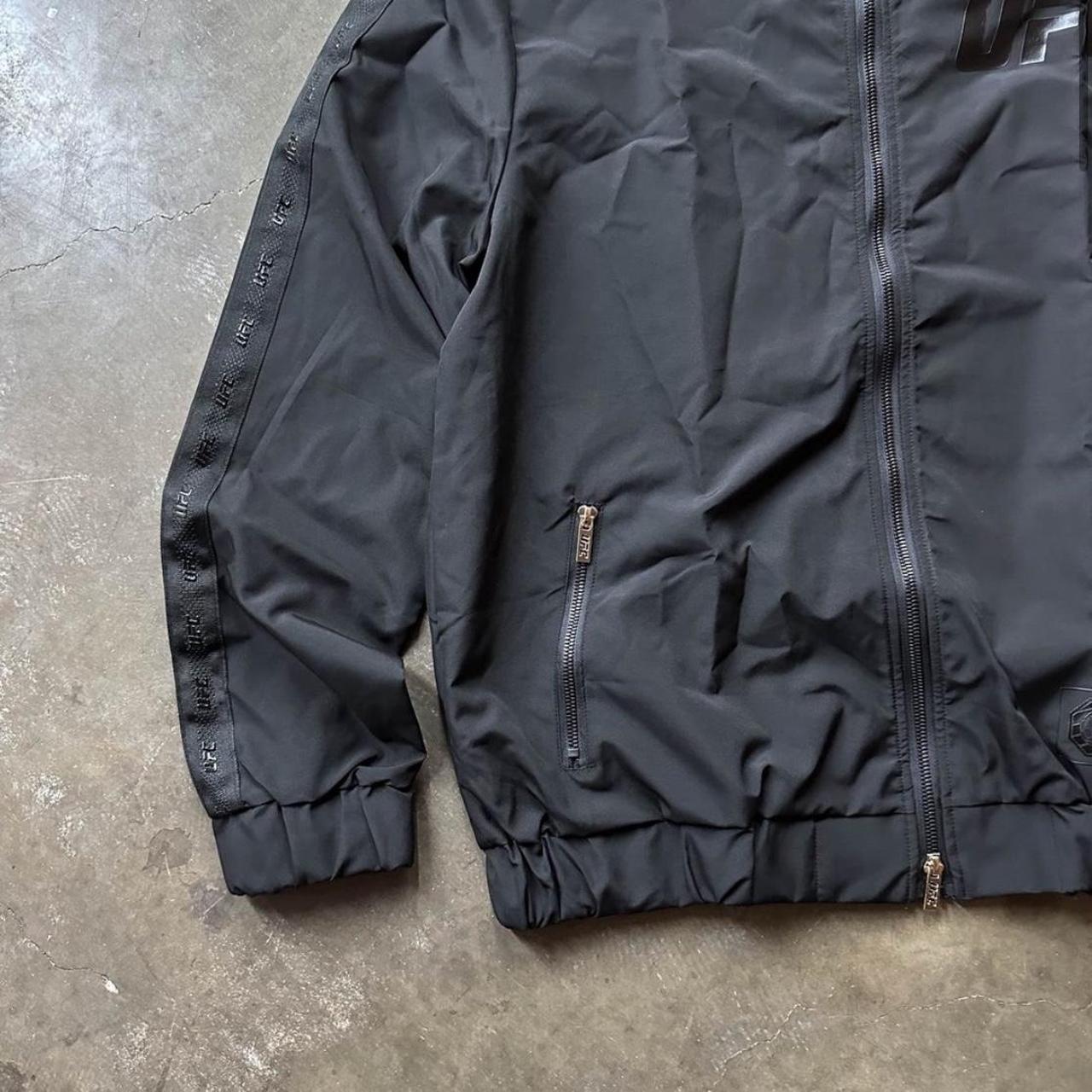 New mens ufc ultimate fighting matte nylon full zip | Depop