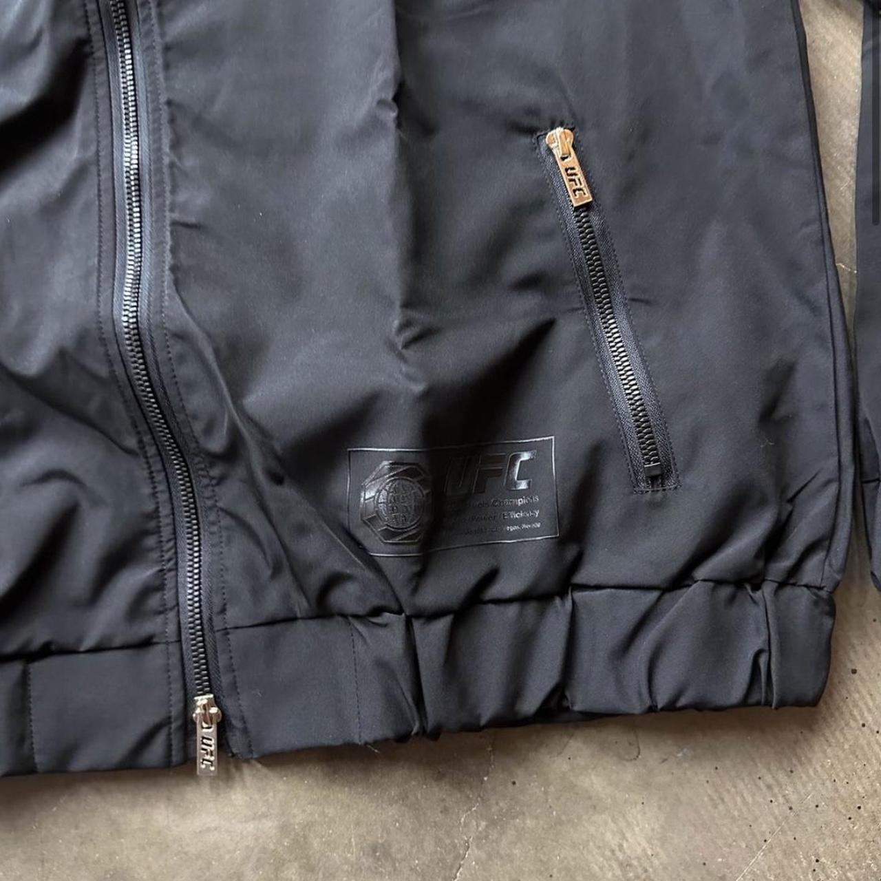 New mens ufc ultimate fighting matte nylon full zip | Depop