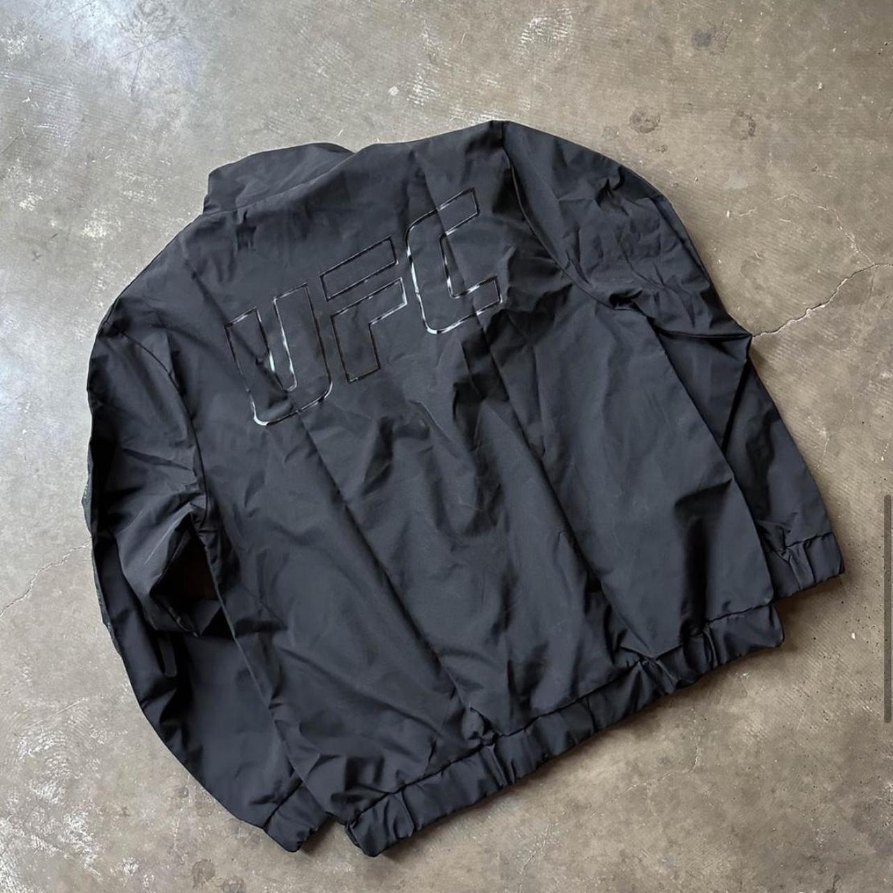 New mens ufc ultimate fighting matte nylon full zip | Depop