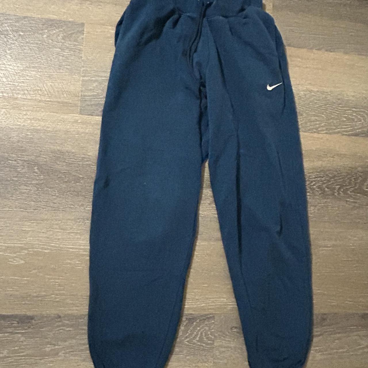 women's nike navy blue joggers