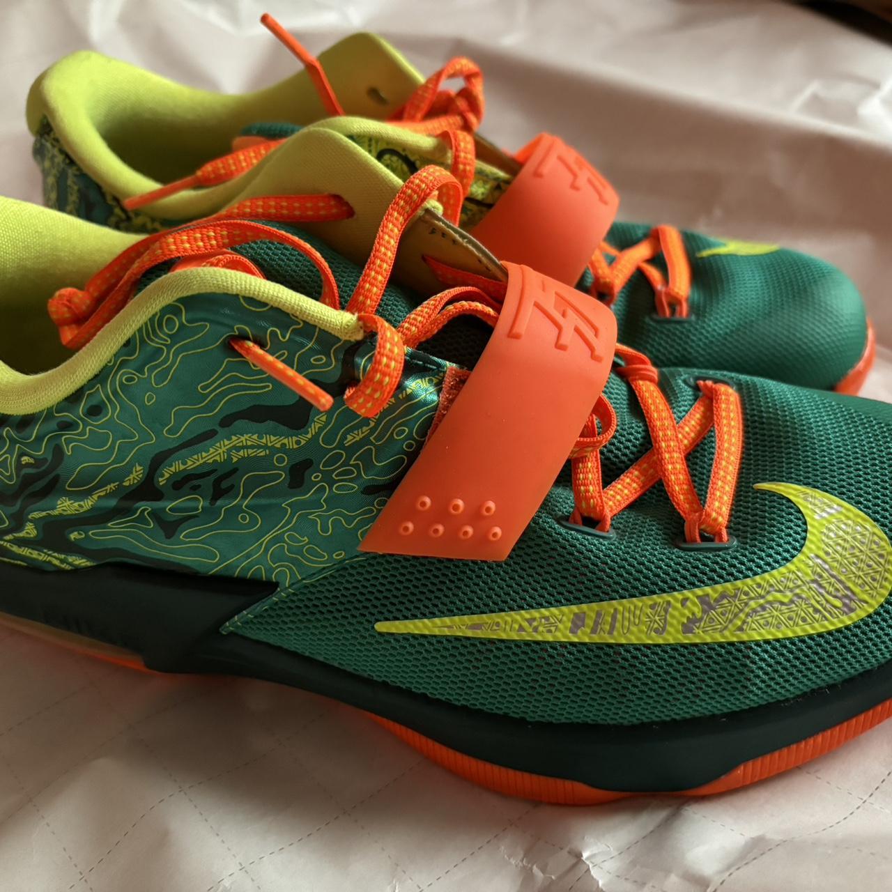 Nike Kd Kd Green And Orange Nike KD Weatherman Green And Orange