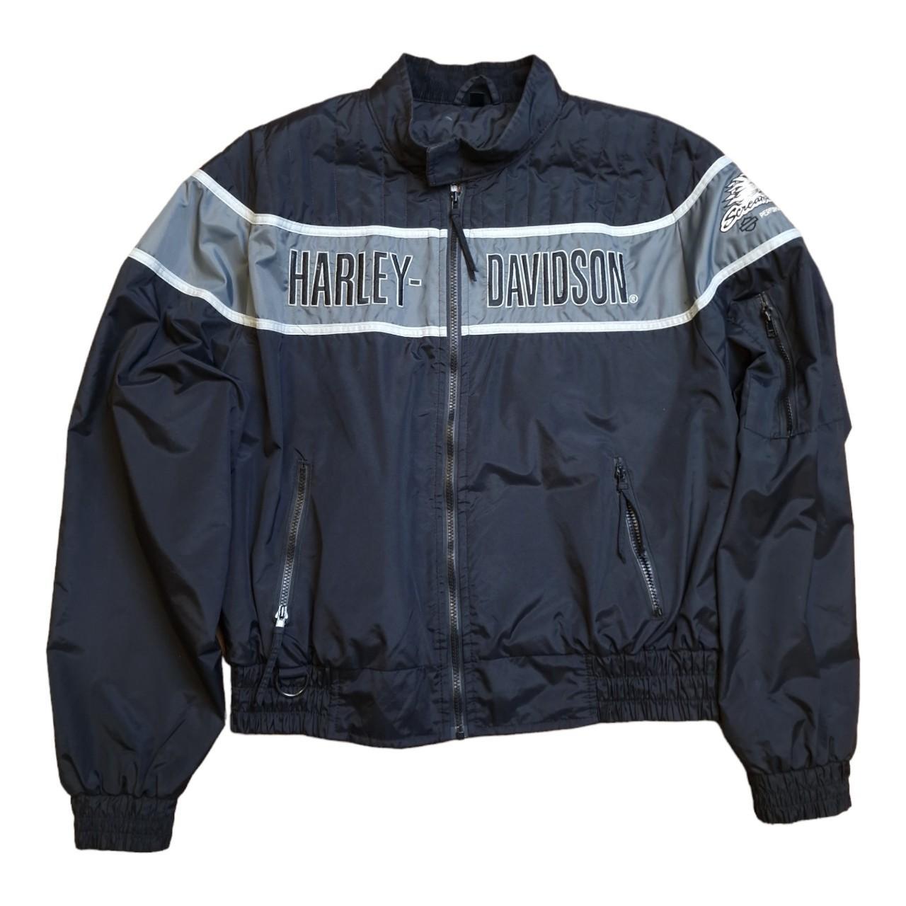 vintage harley davidson racing jacket