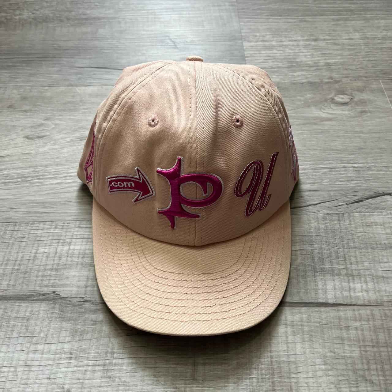 Punkandyo pink letter hat❗️ great condition, lightly... - Depop