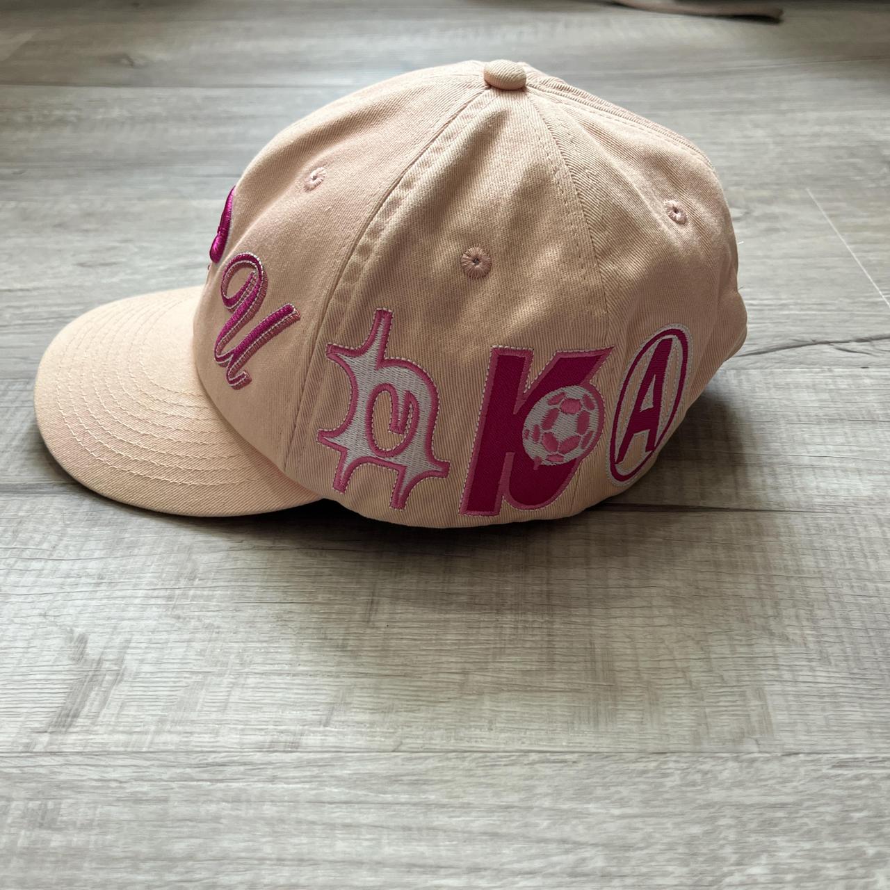 Punkandyo pink letter hat❗️ great condition, lightly | Depop
