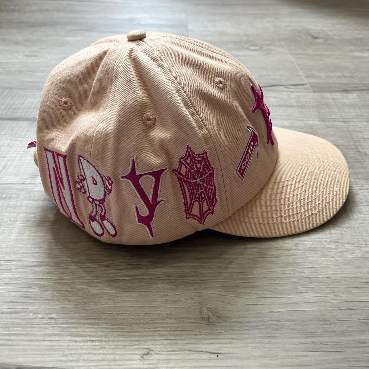 Punkandyo pink letter hat❗️ great condition, lightly...