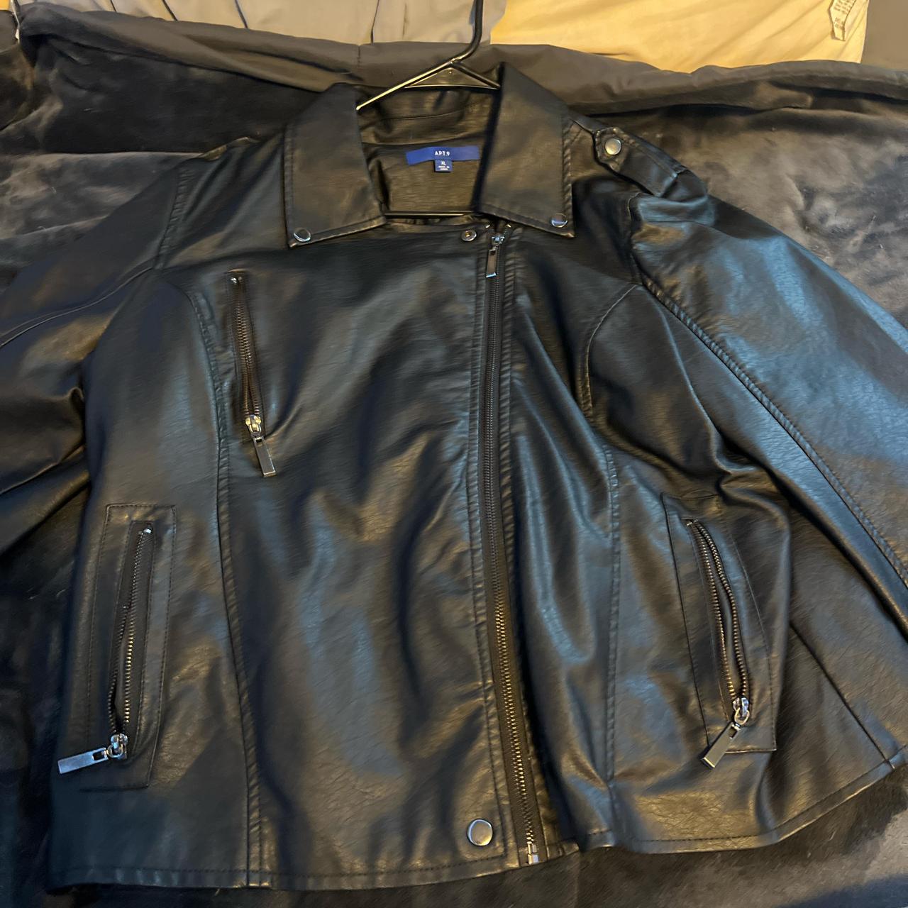 Apt 9 leather jacket best sale