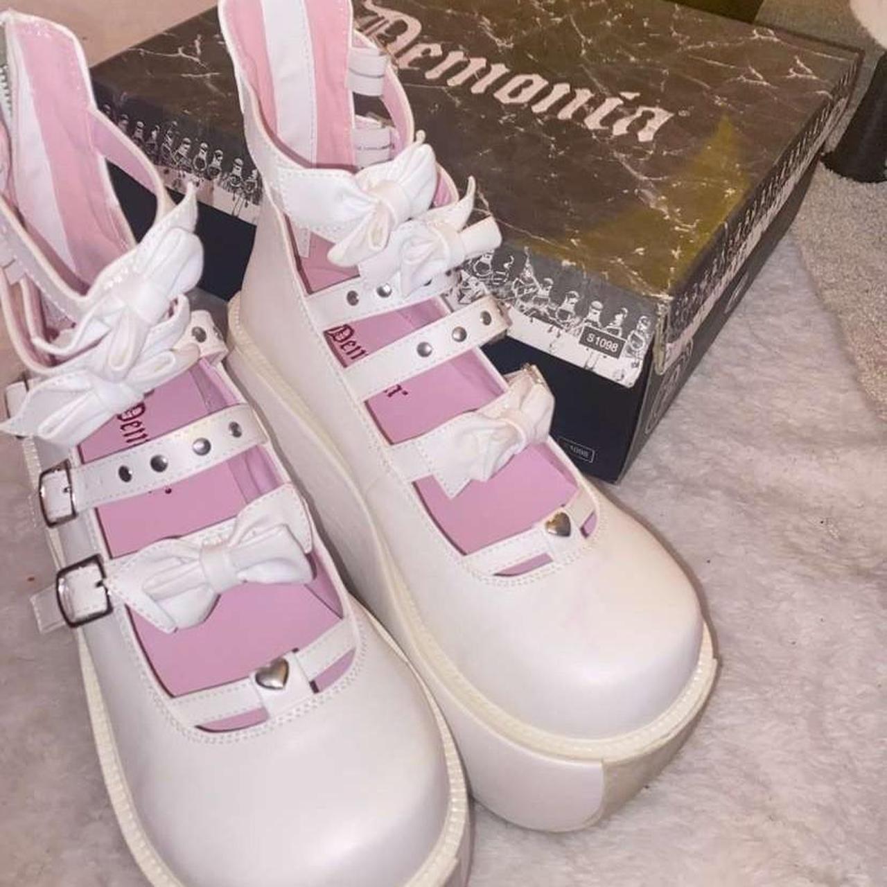 demonia sneakers platform