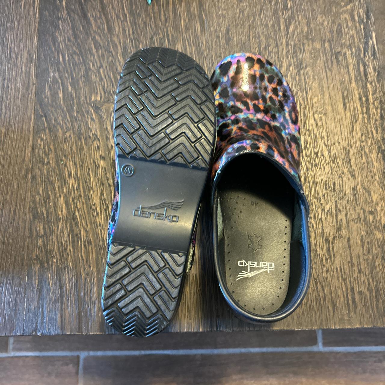 Dansko Women's Clogs - Multi/Black – leopard prin… - image 2