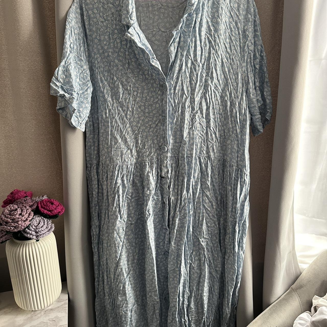 Monki T-shirt dress Maxi short sleeve Light