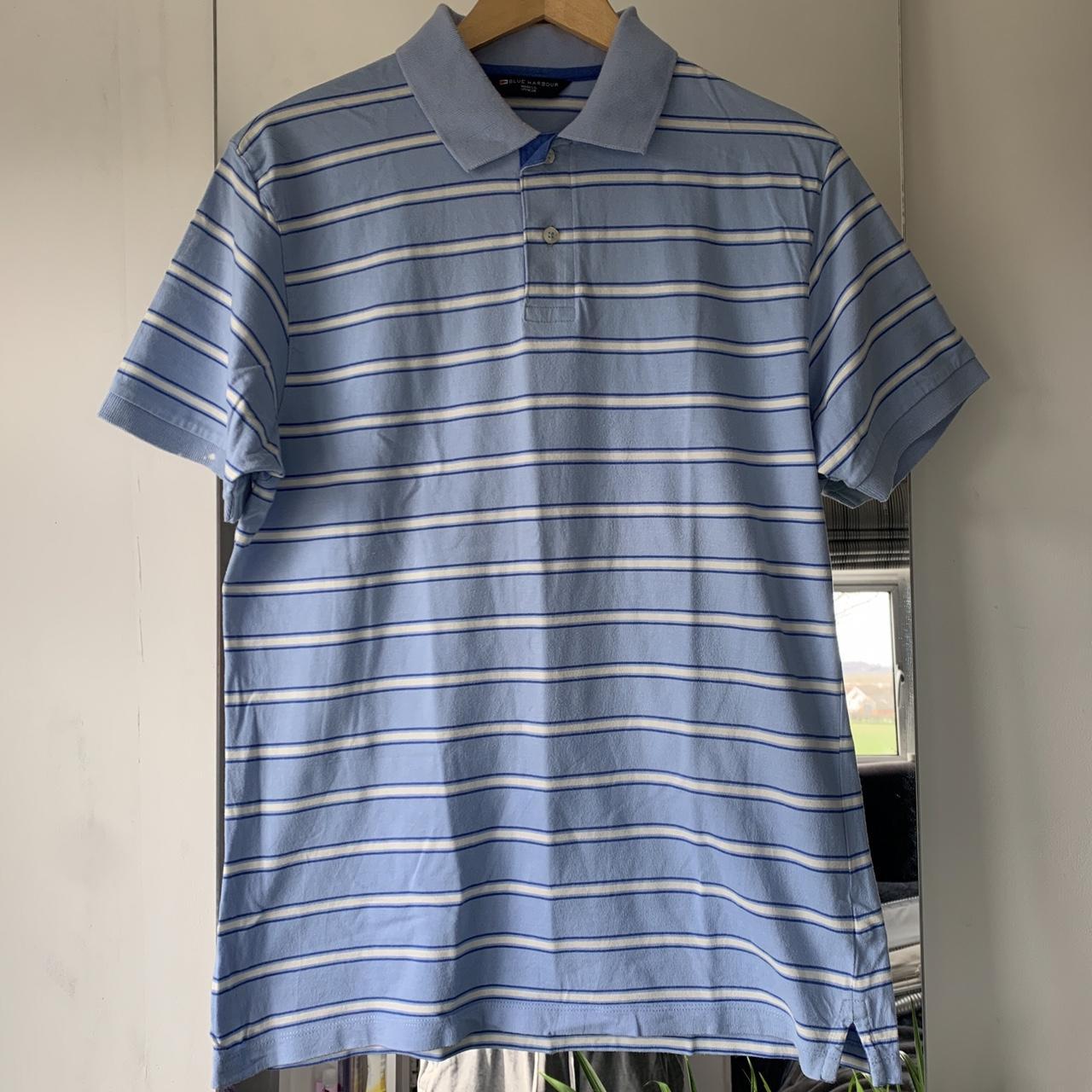 Blue harbour Marks and Spencers Polo... - Depop