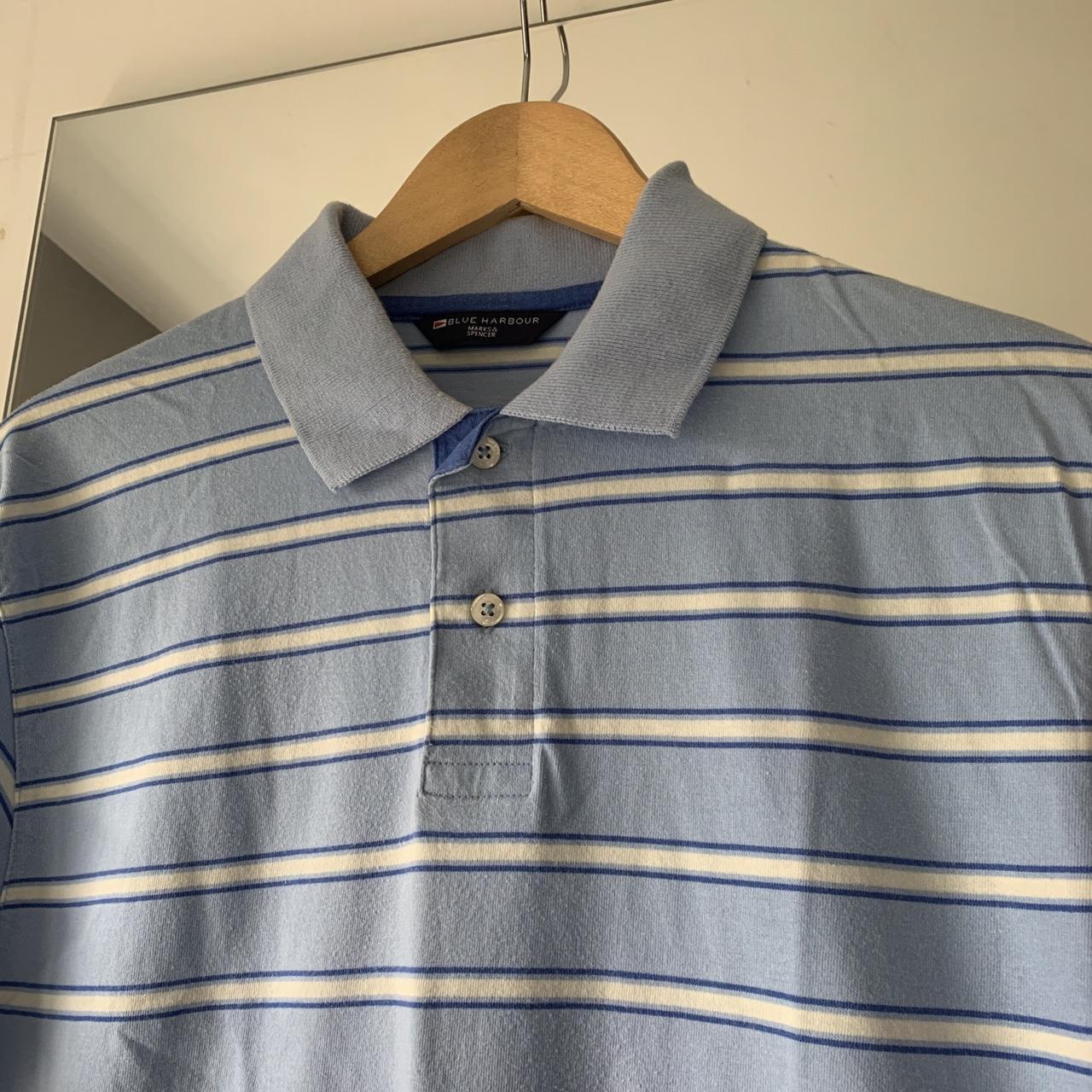 Blue harbour Marks and Spencers Polo... - Depop