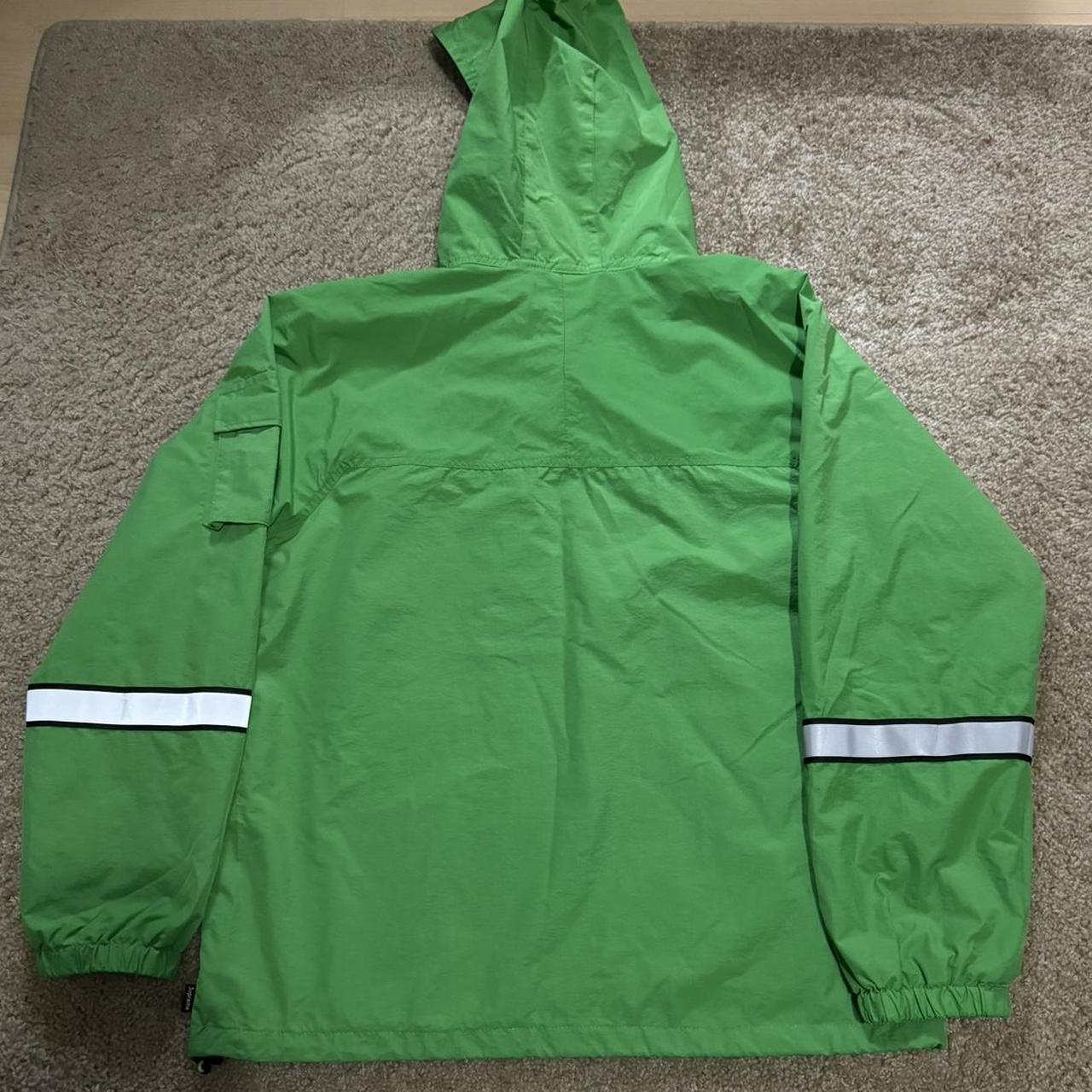 ジャケット・アウター Supreme Reflective Packable Windbreaker Supreme Reflective Stripe Work Jacket Dark Green Men's