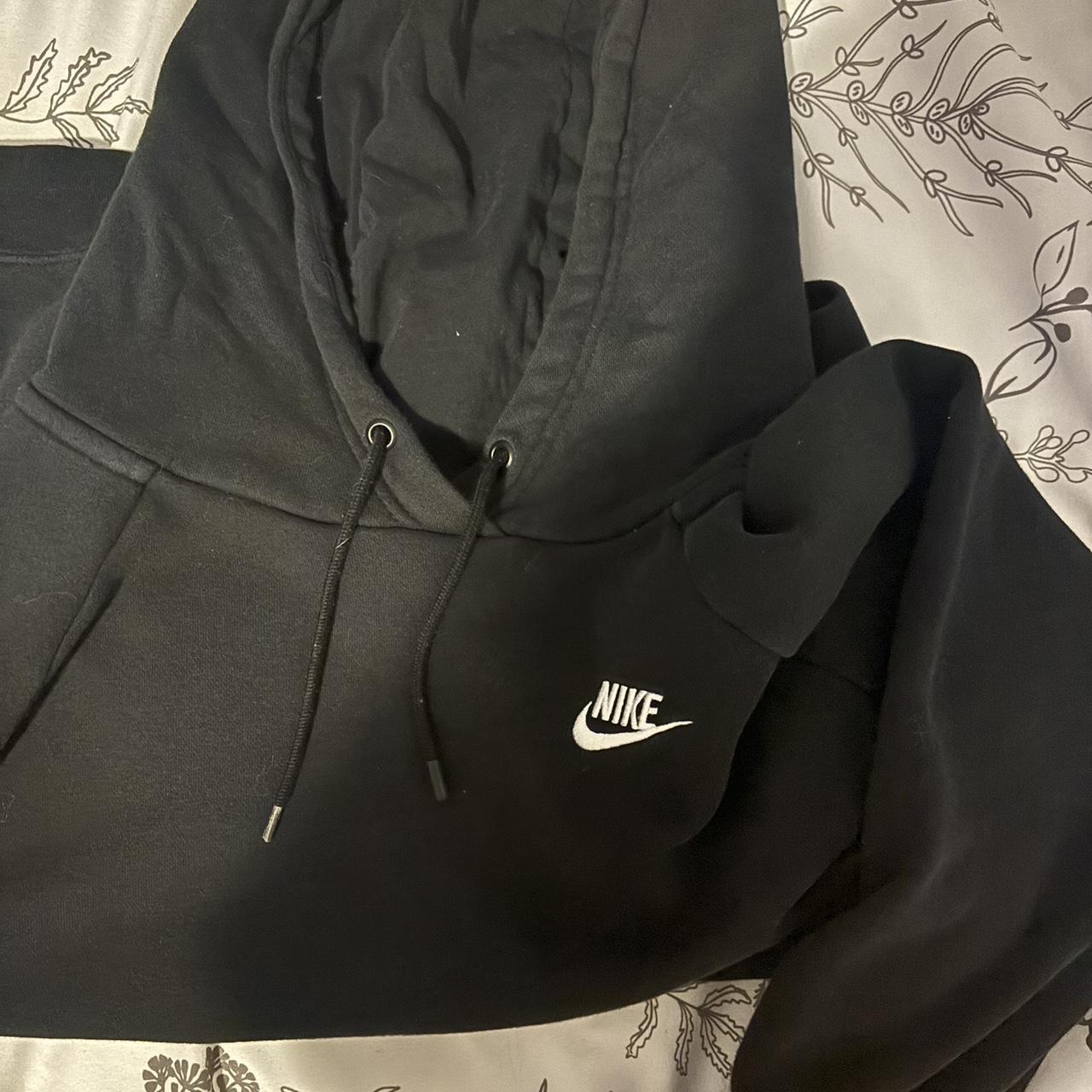 womens black hoodie nike