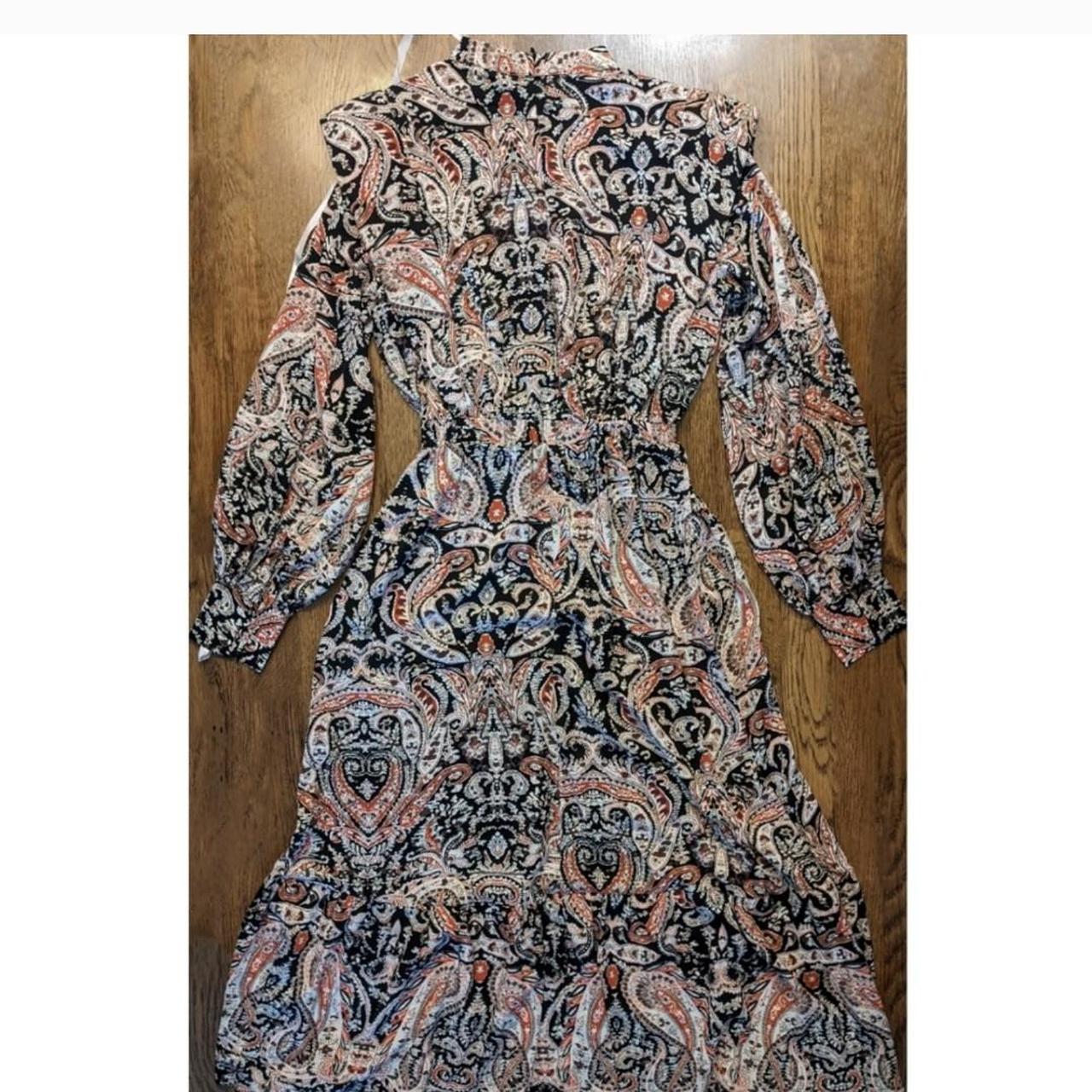 TALL Missguided Paisley Print Midi Dress New with