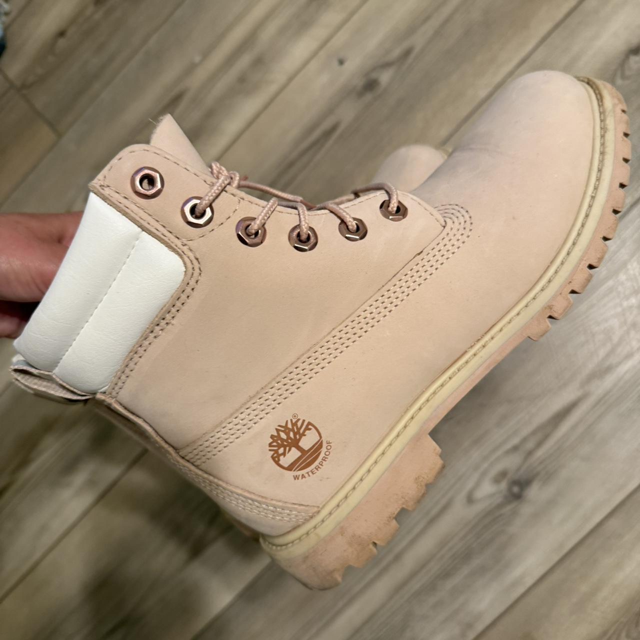Timberland Women's Ankle Boots Tan/Pink US – Tan/Light