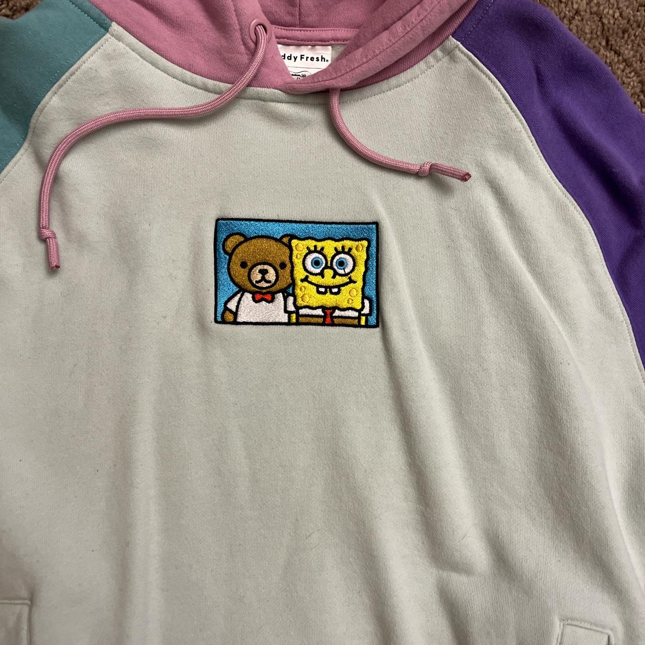 Tf x spongebob color block online hoodie