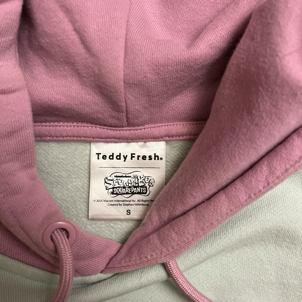 Teddy fresh pink and blue outlet hoodie