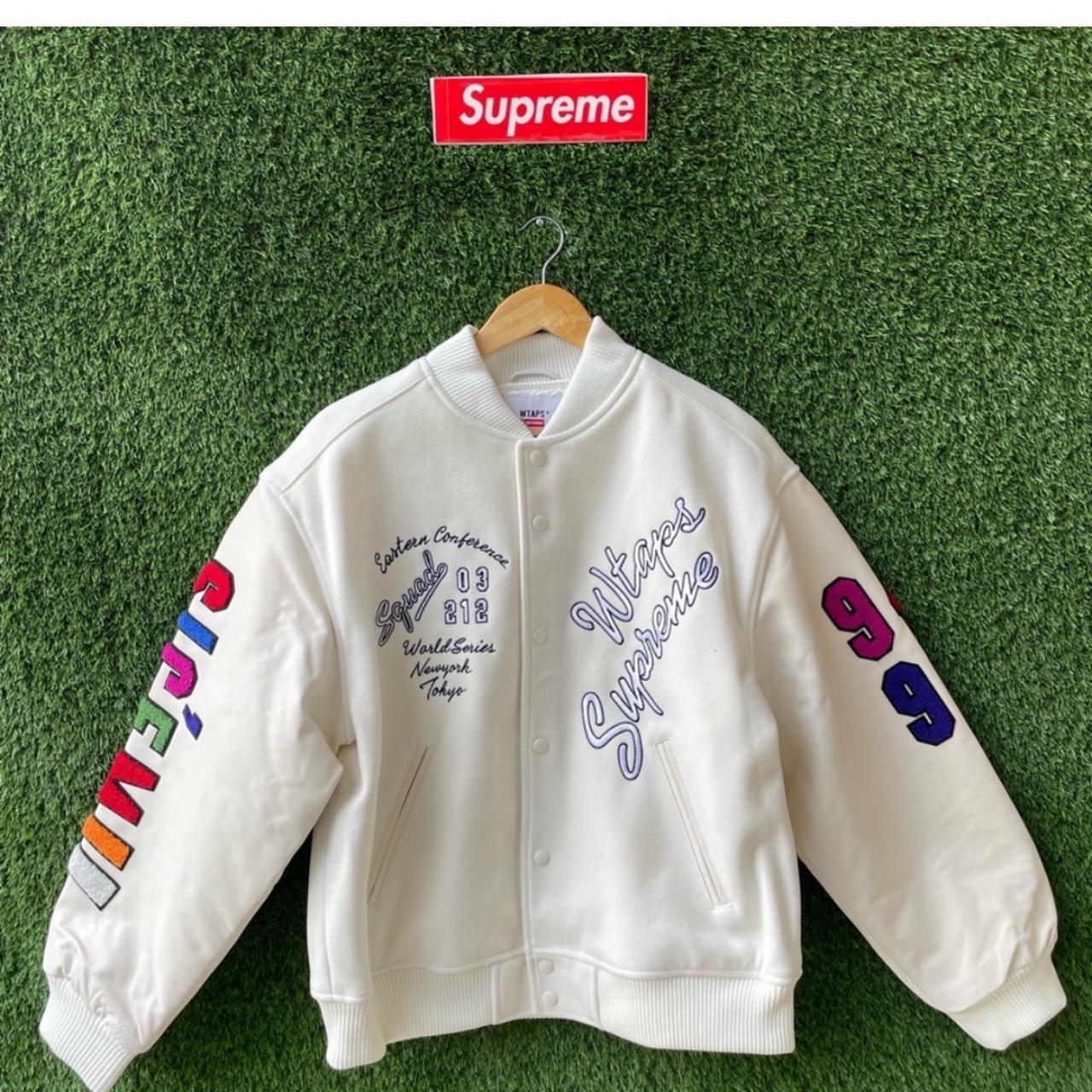 SUPREME ROSES QUILTED SATIN BOMBER AW13 An | Depop