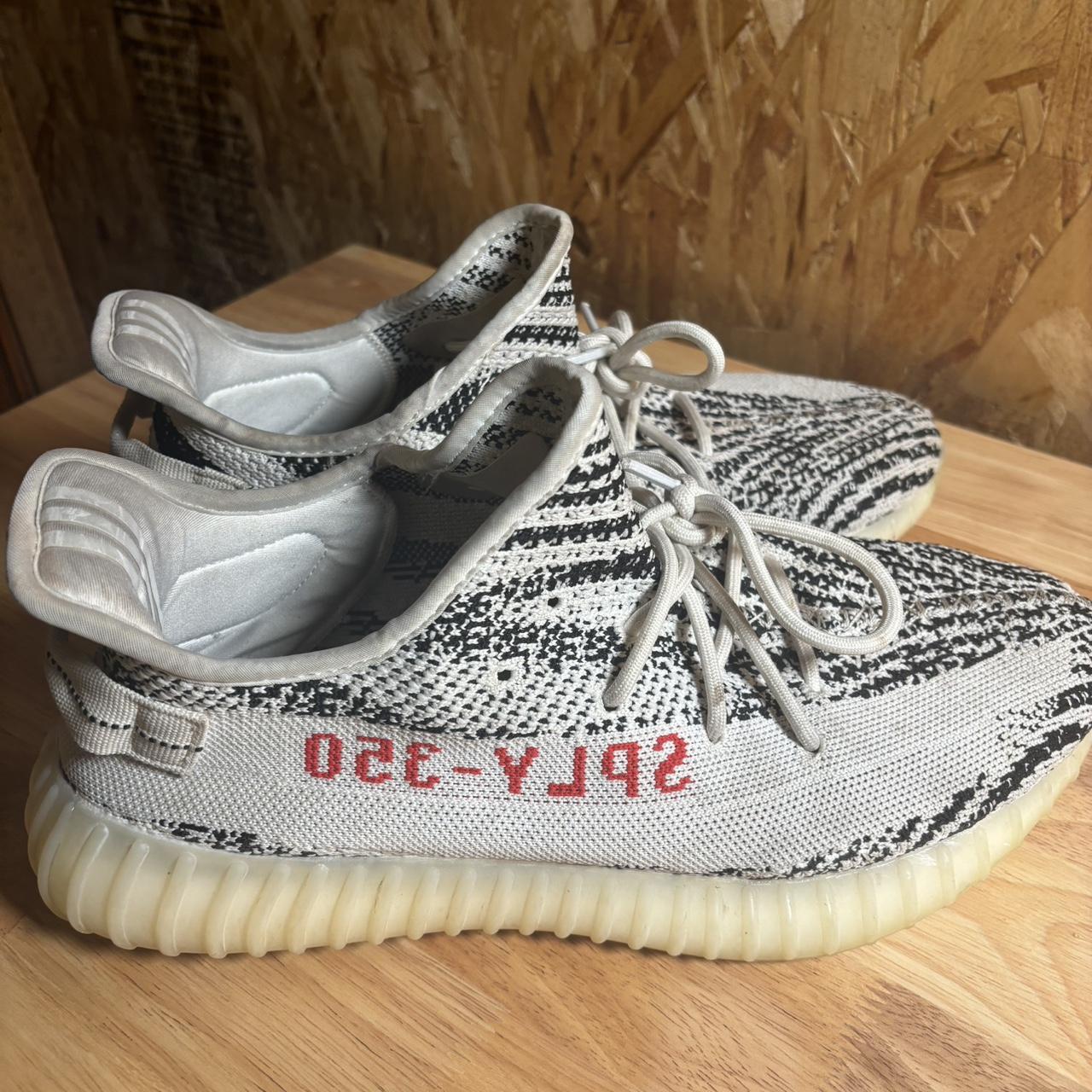 yeezy 350 zebra size 12