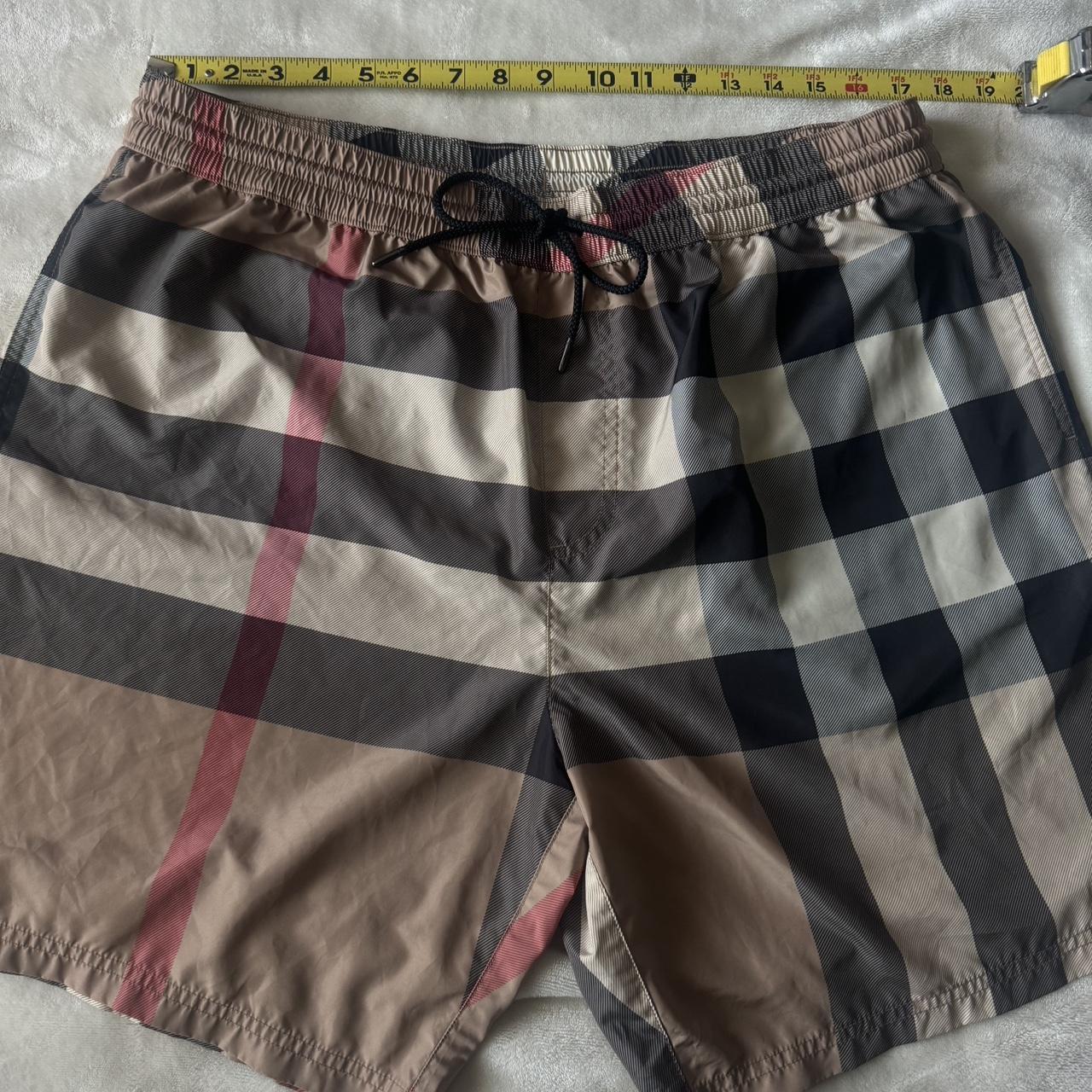 Brand New Burberry Check Swim Shorts Size XXL. Depop