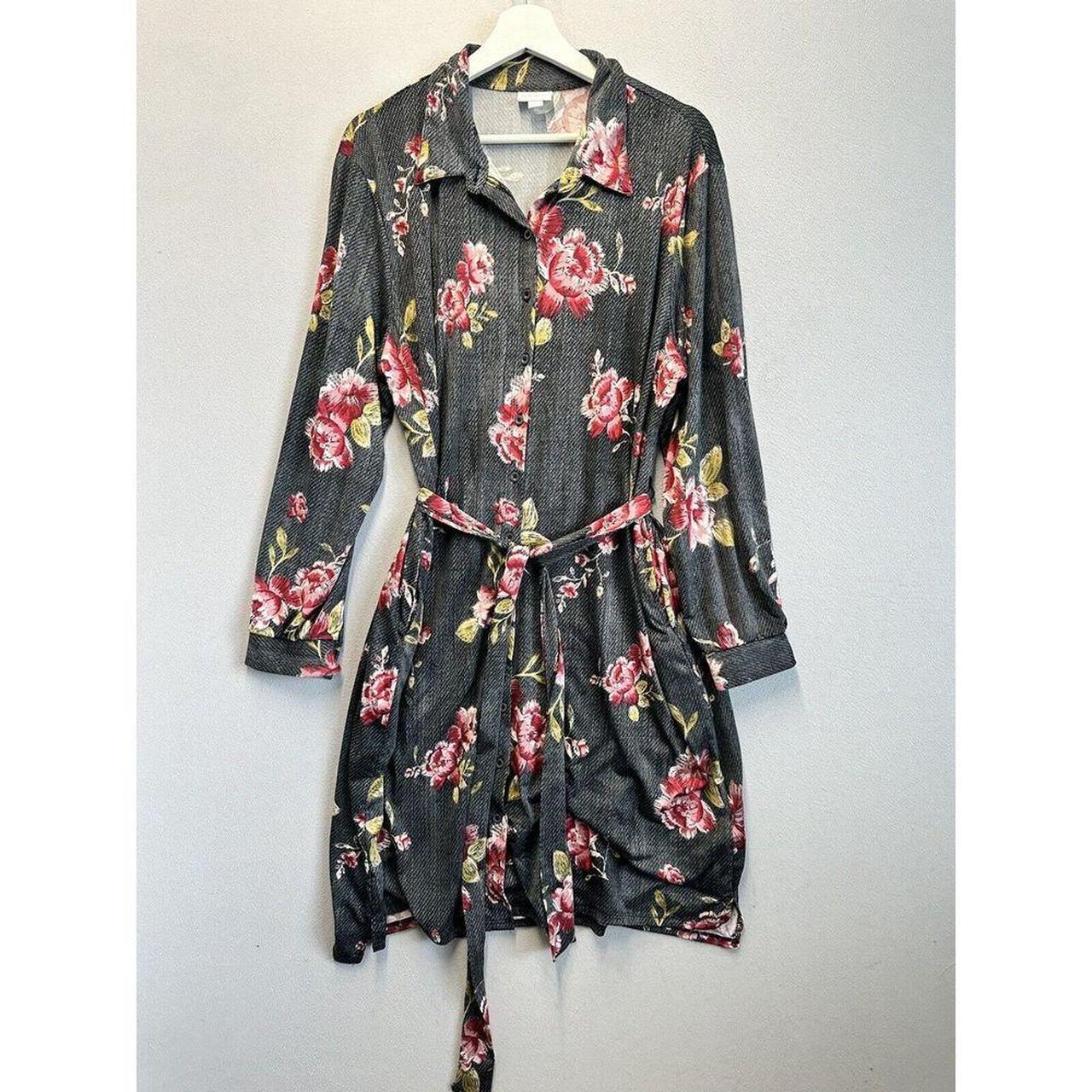 Lularoe Women s Ellie Shirt Dress Pretty Florals. Depop