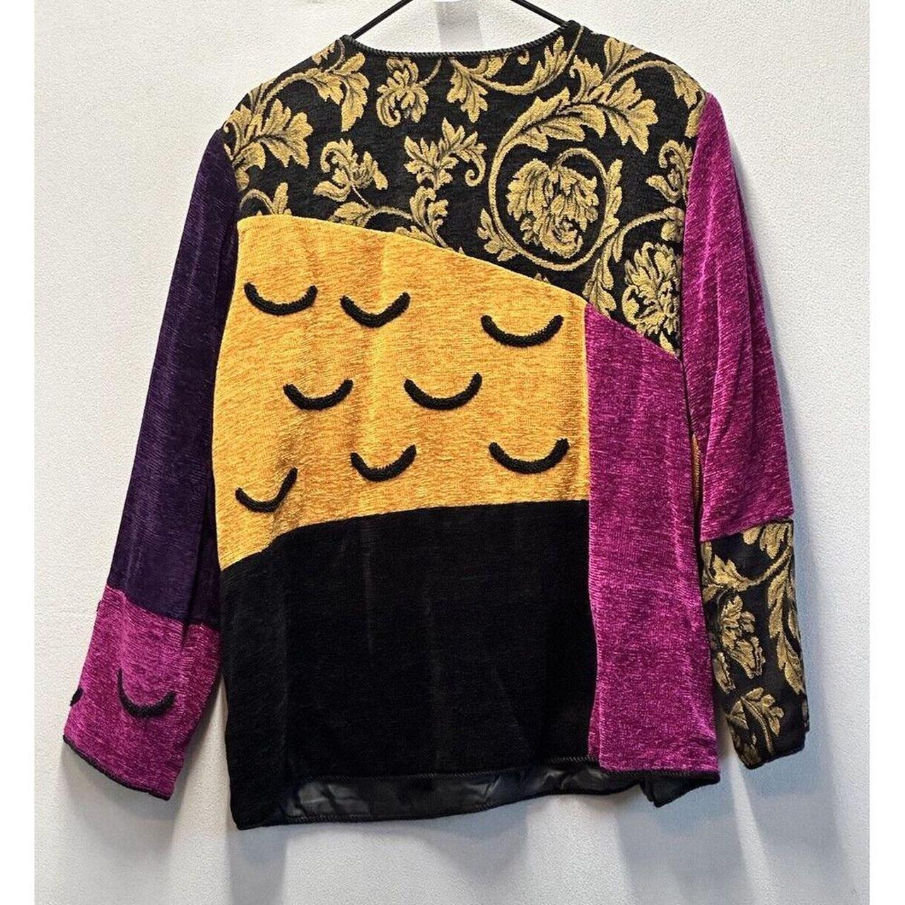 Indigo Moon Women's Plus size Jacket - Multi - XL… - image 2