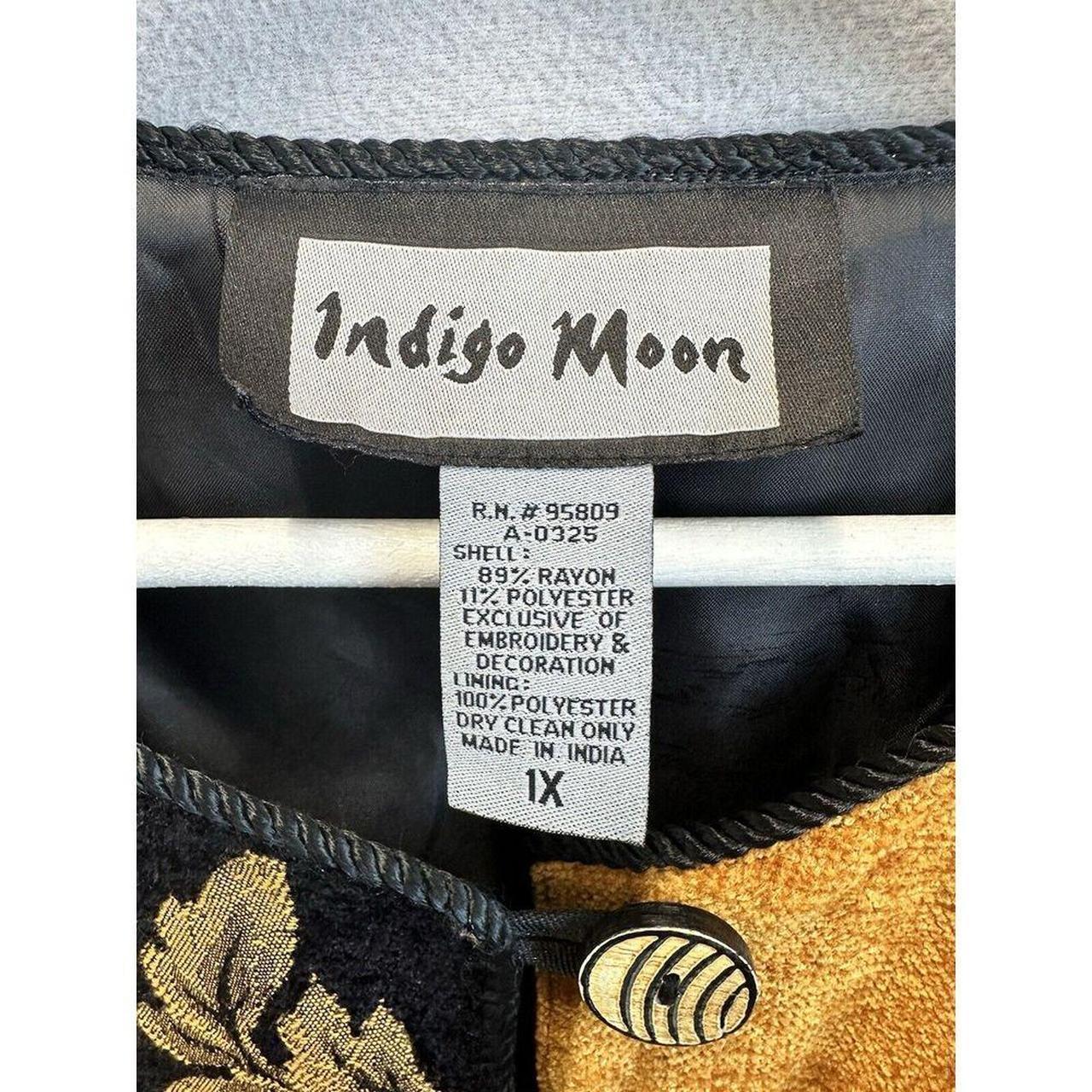 Indigo Moon Women's Plus size Jacket - Multi - XL… - image 3