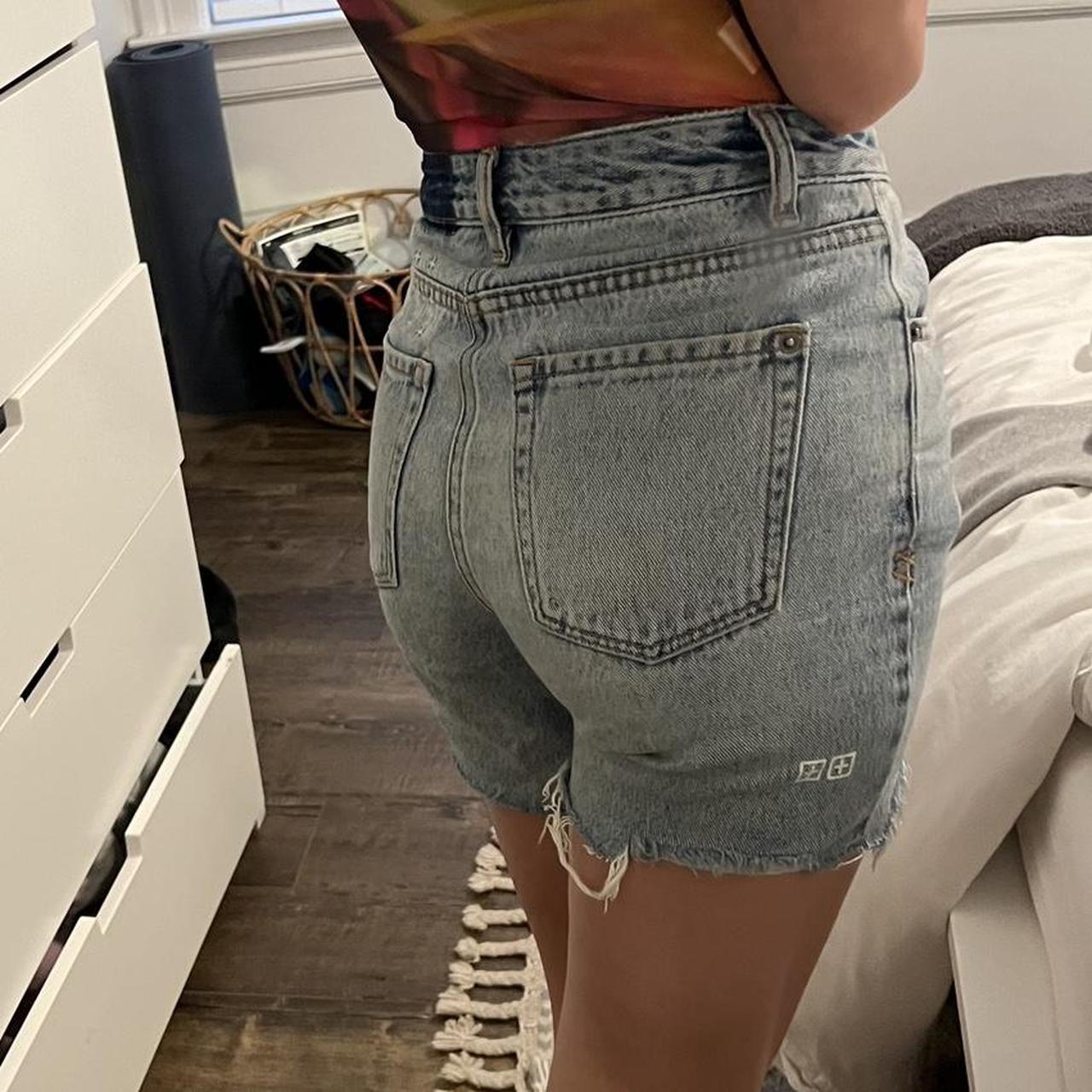 Ksubi Women's Blue Shorts (2)
