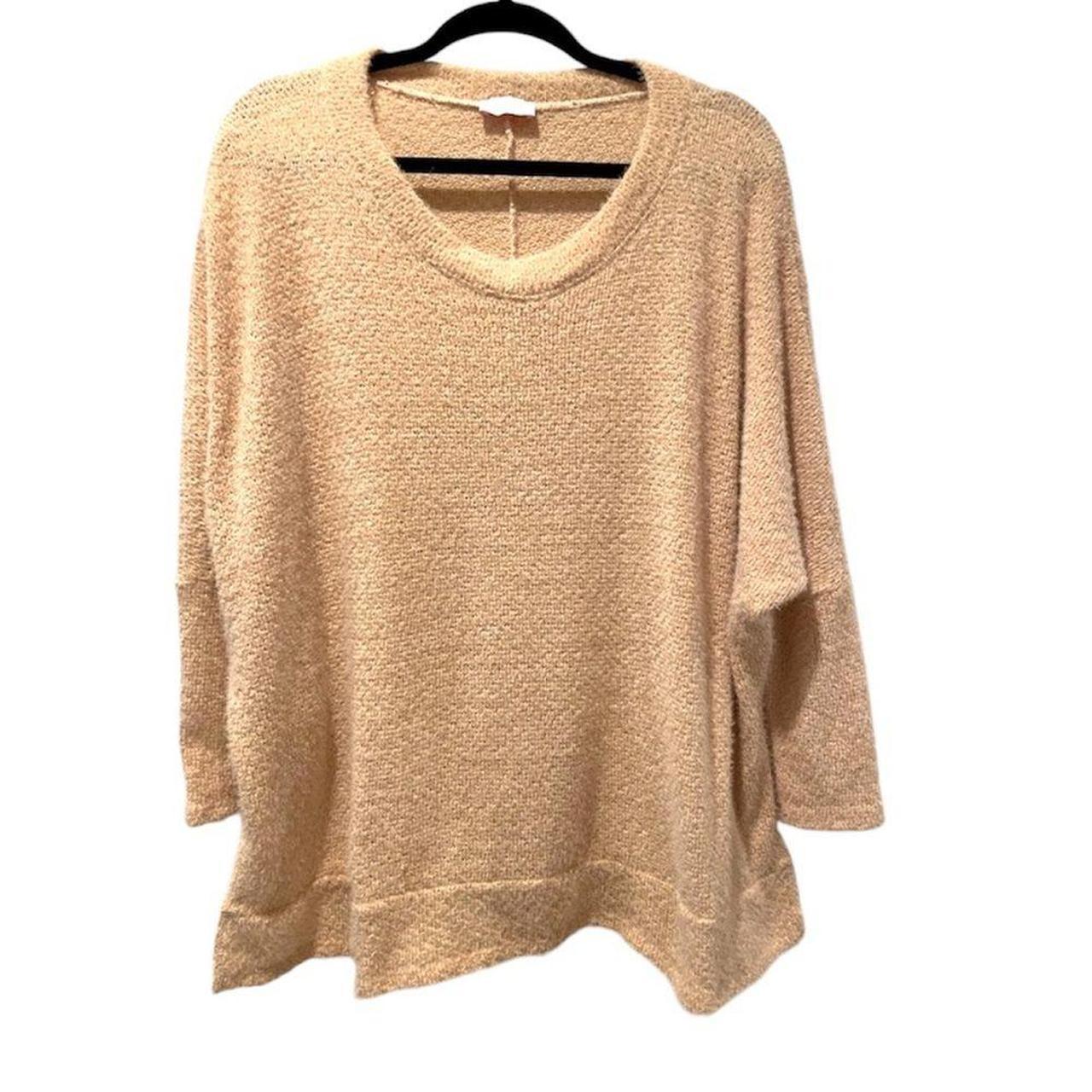 Source Unknown Women's Sweater - Orange - M – Pin… - image 1