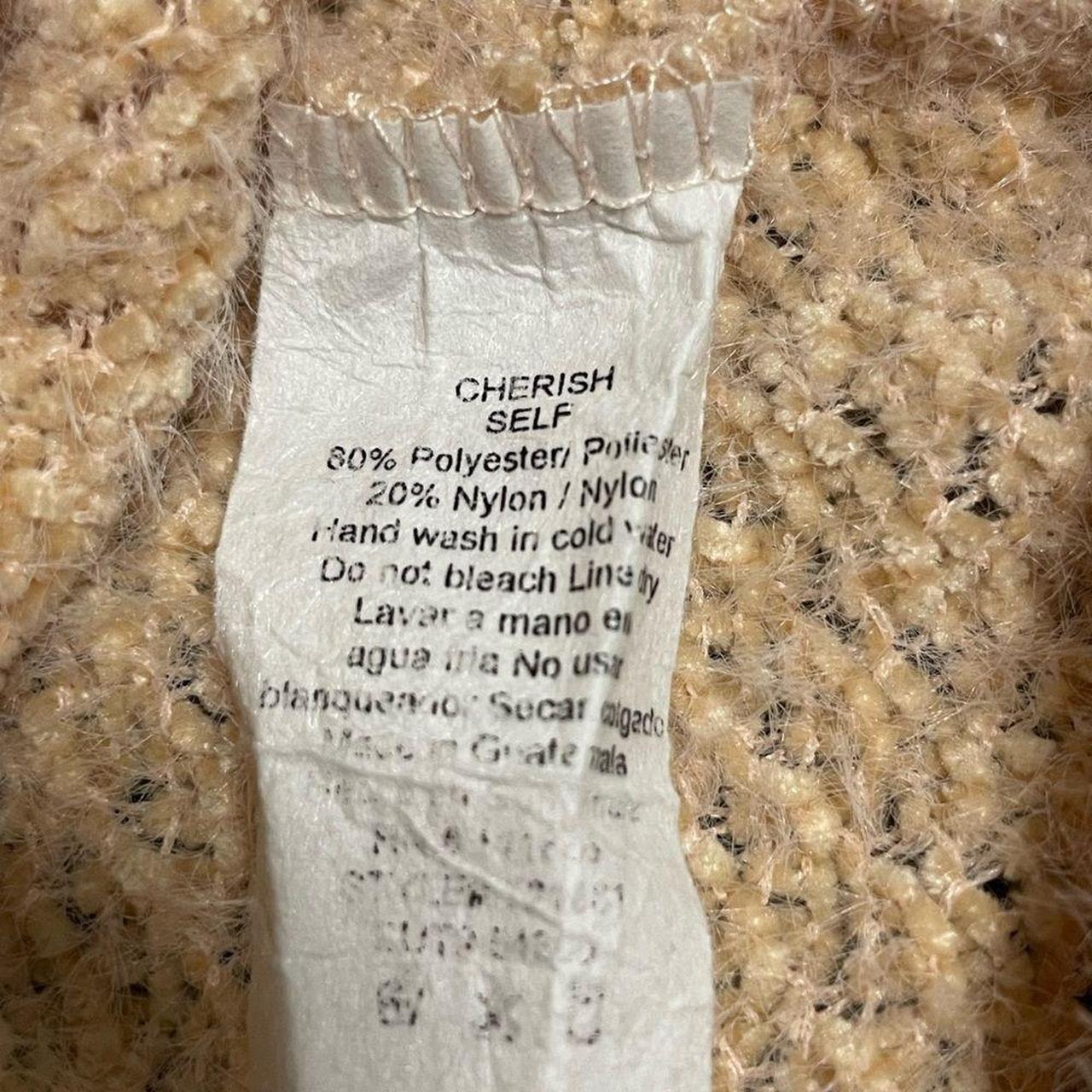 Source Unknown Women's Sweater - Orange - M – Pin… - image 6