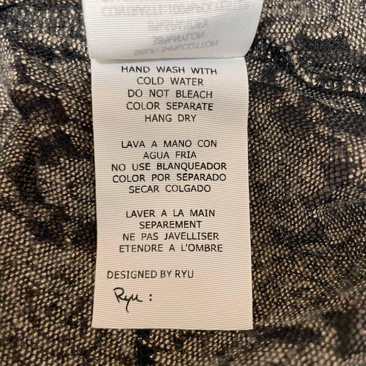 Source Unknown Women's Blouse - Cream/Black - 14 … - image 8