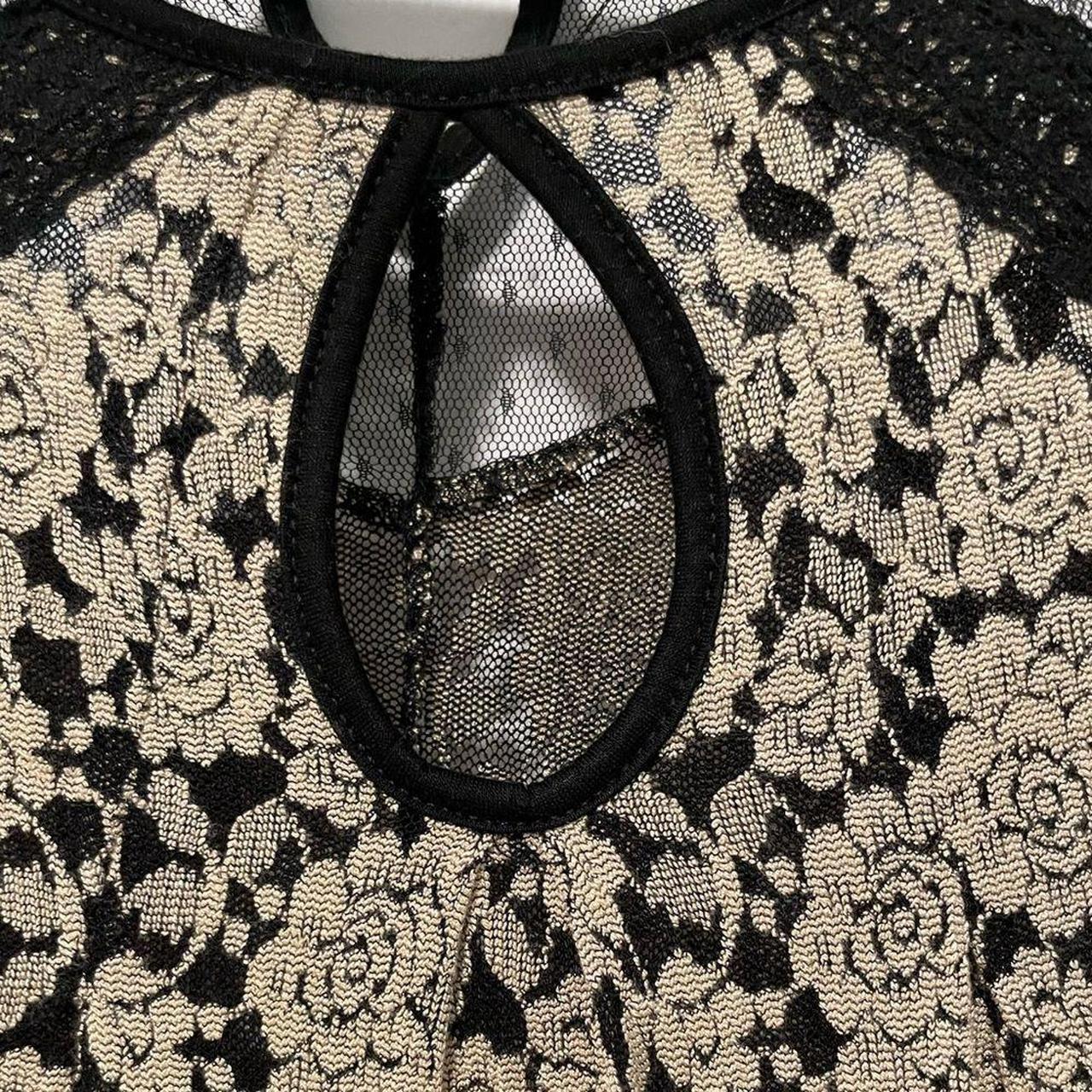 Source Unknown Women's Blouse - Cream/Black - 14 … - image 3