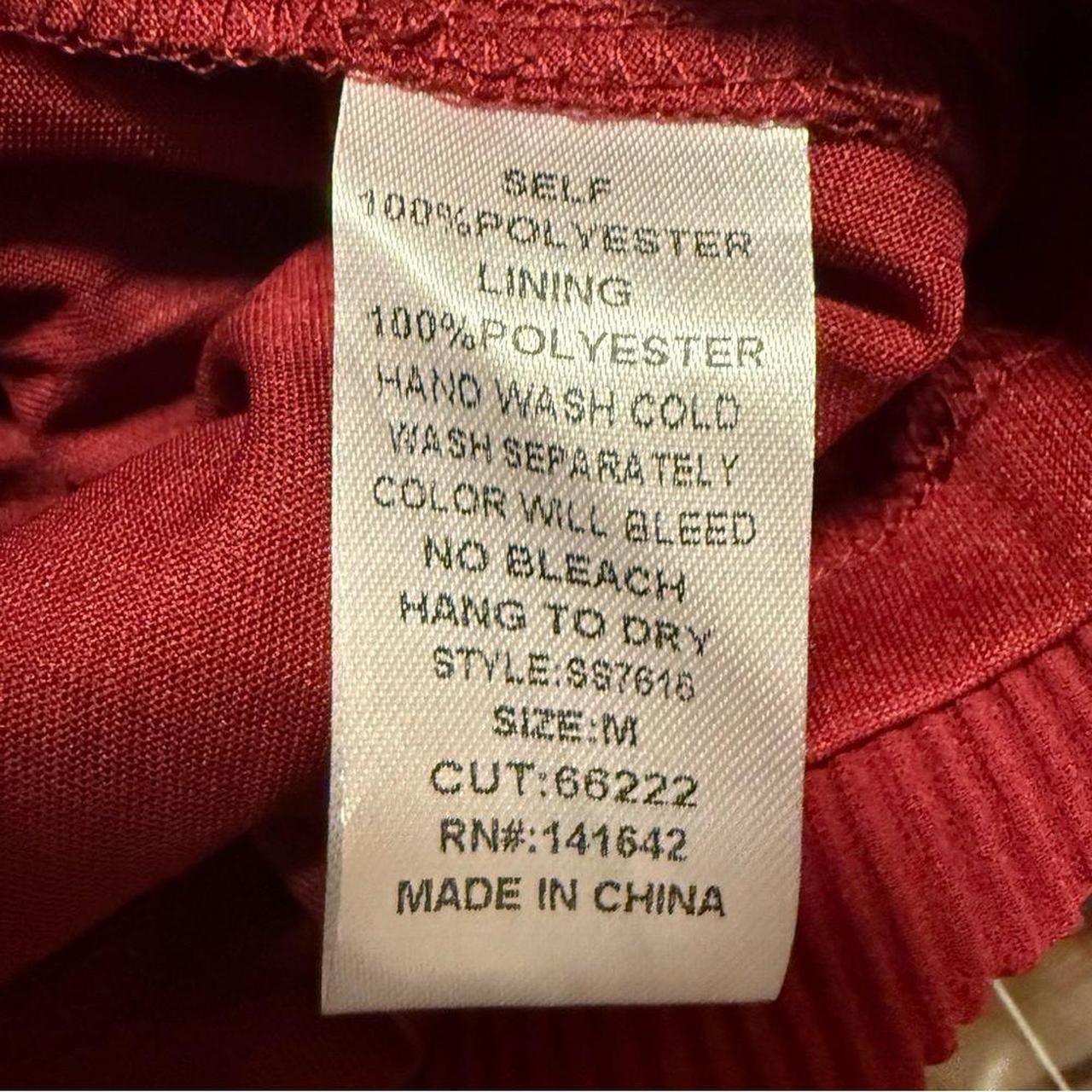 Source Unknown Women's Blouse - Red - M – She & S… - image 8