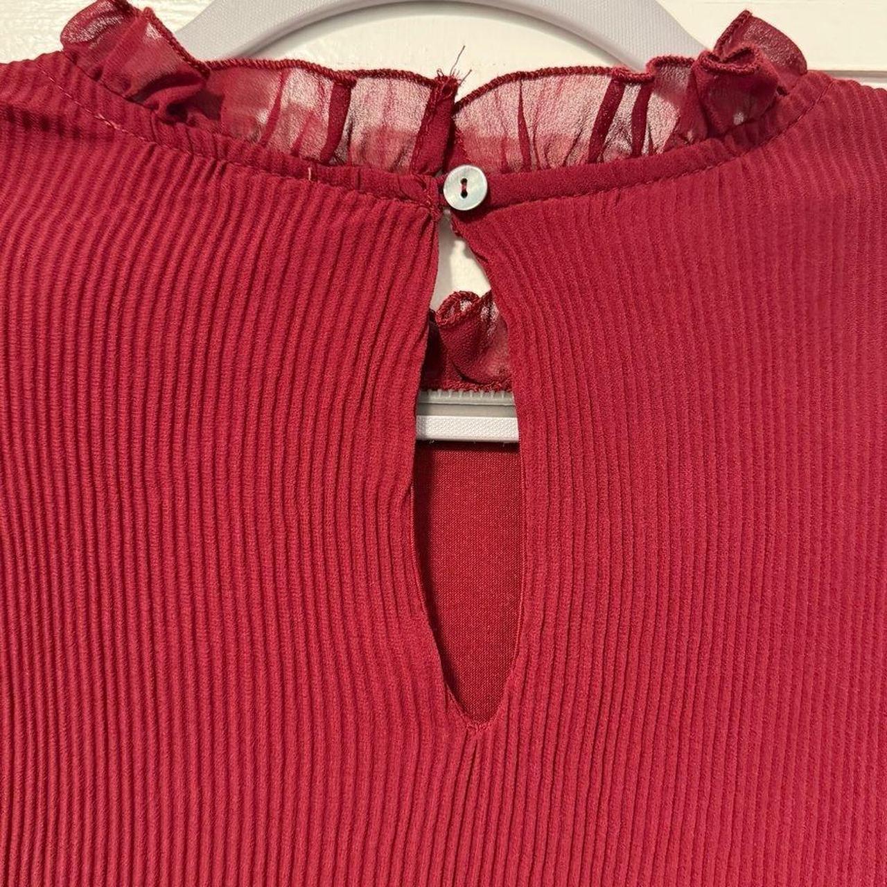 Source Unknown Women's Blouse - Red - M – She & S… - image 5