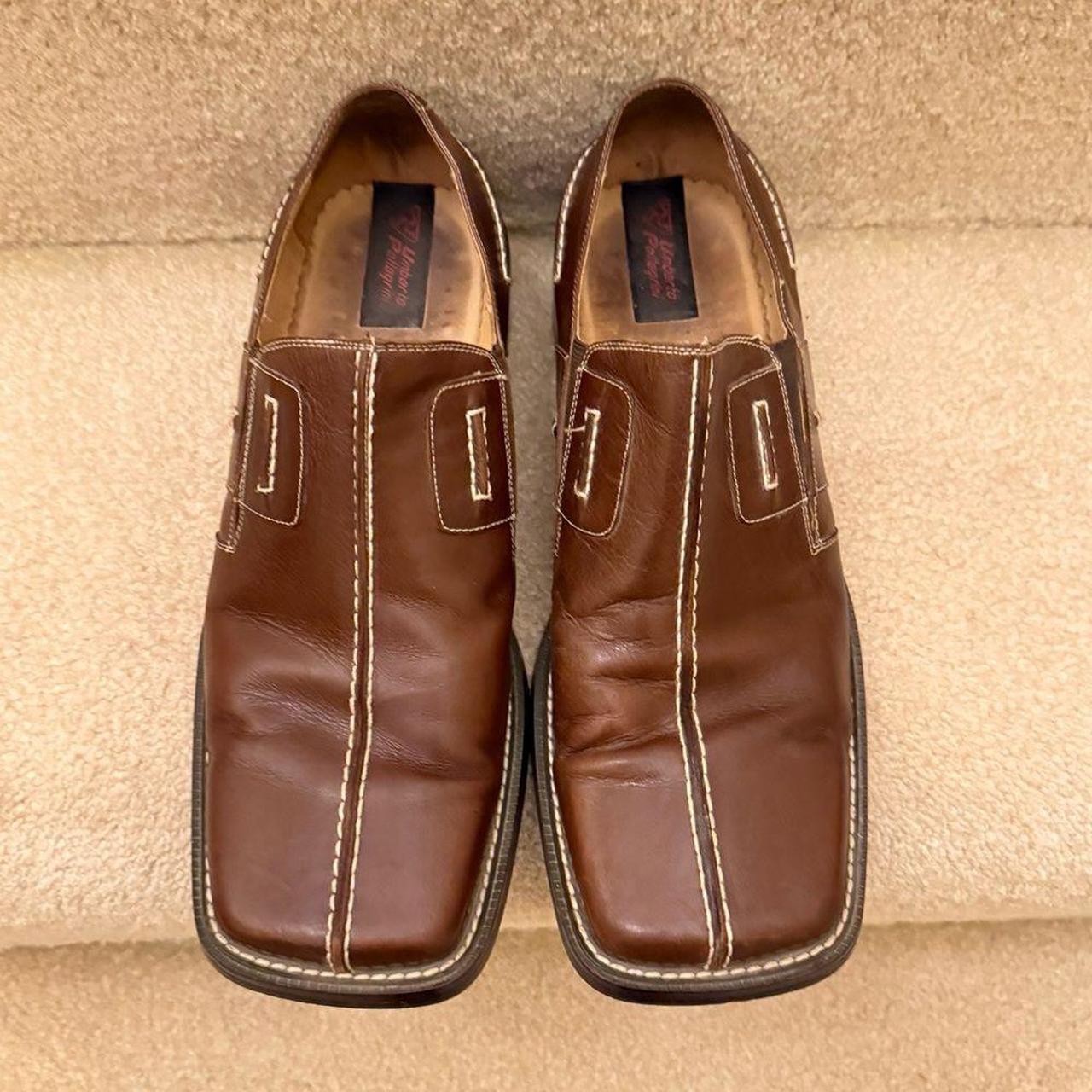 Source Unknown Men's Oxfords - Brown - US 10.5 – … - image 2