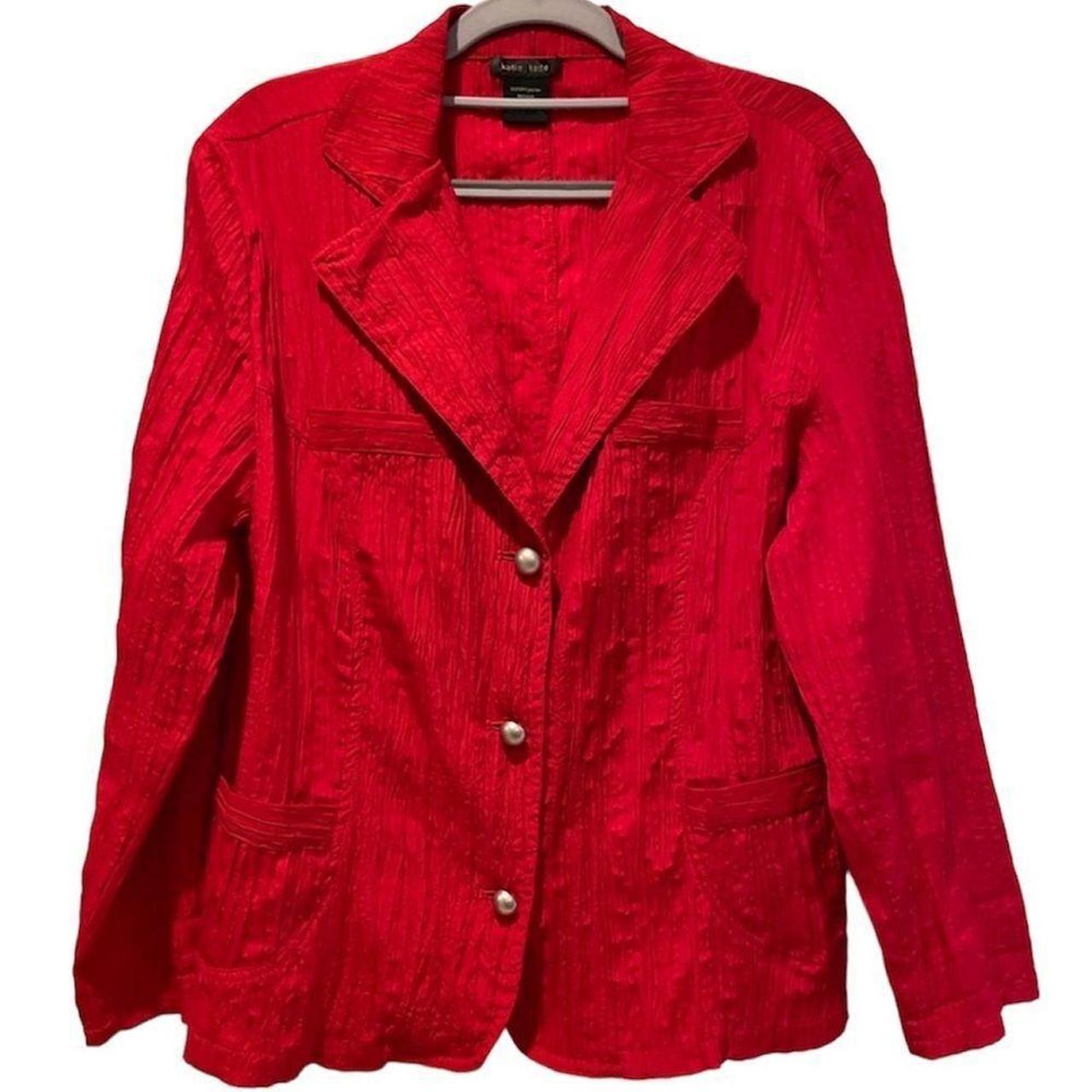 Source Unknown Women's Tailored jacket - Red - M … - image 1
