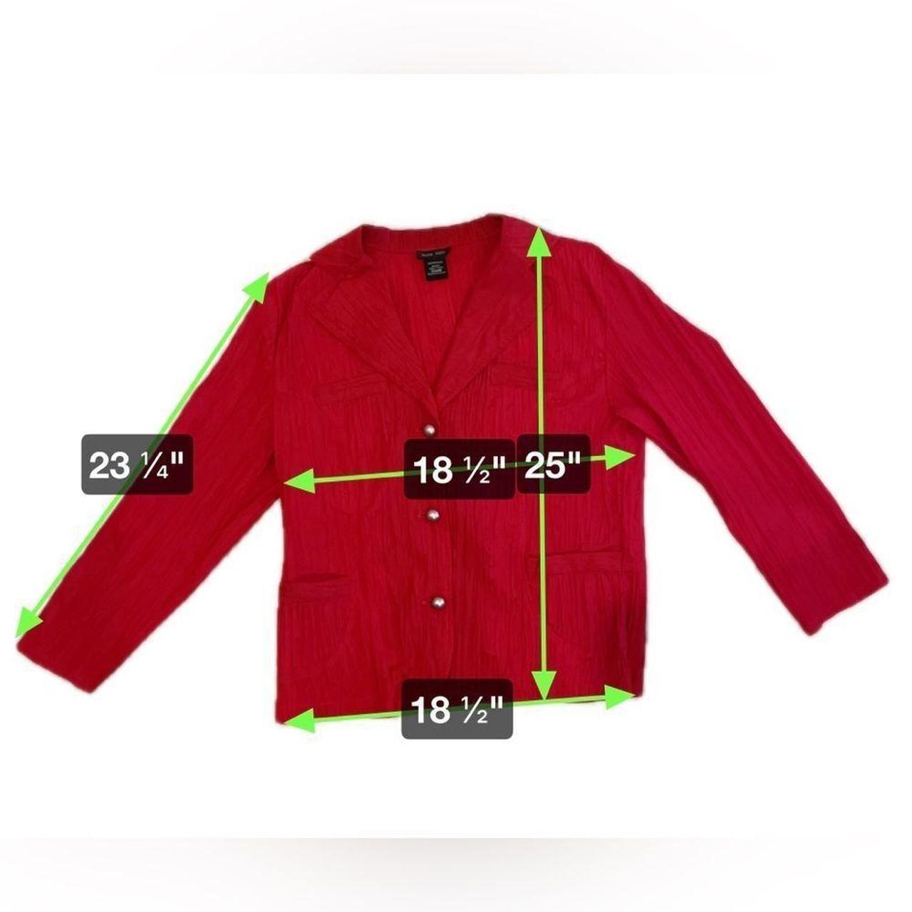 Source Unknown Women's Tailored jacket - Red - M … - image 8